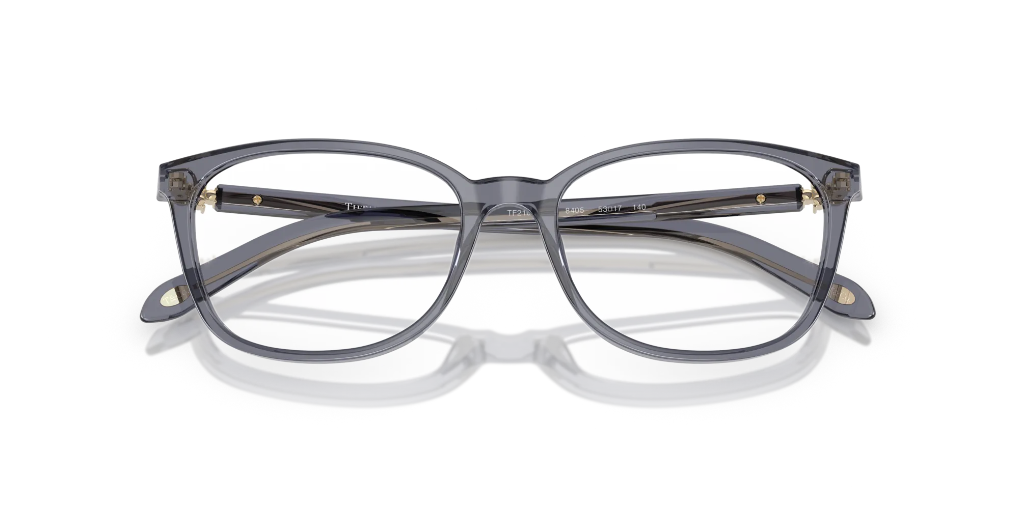 Tiffany TF2109HB 8405 Montature da vista Acetato Viola Squadrata Normale - immagine 2