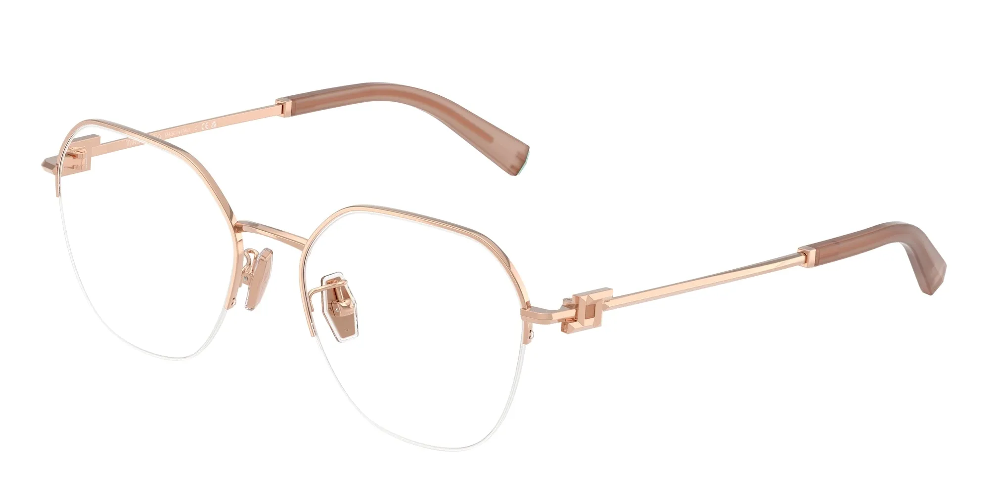Tiffany TF1167D 6105 Montature da vista Acciaio Oro Rotonda Normale - immagine 1
