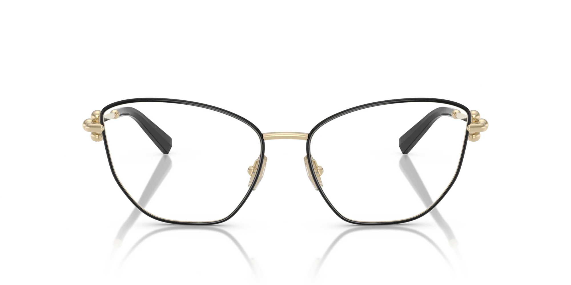 Tiffany TF1166 6164 Montature da vista Acciaio Nero Cat Eye Normale - immagine 3