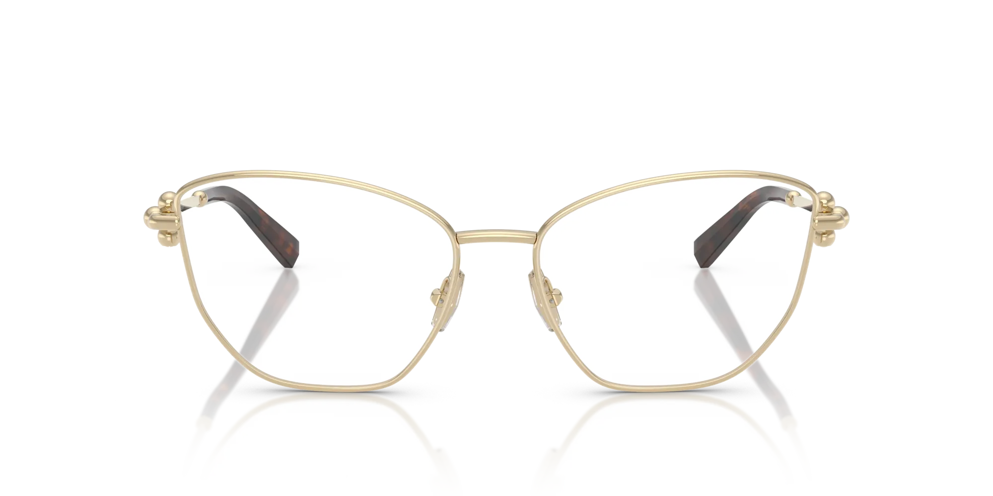 Tiffany TF1166 6021 Montature da vista Acciaio Oro Cat Eye Normale - immagine 3