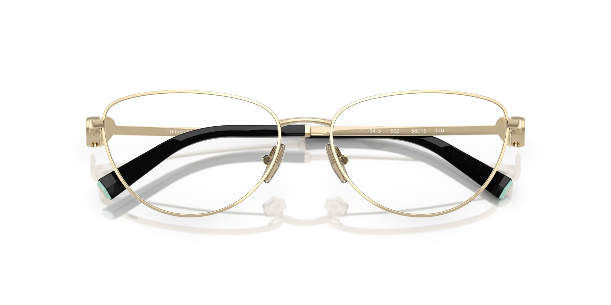 Tiffany TF1164B 6021 Montature da vista Acciaio Oro Rotonda Normale - immagine 2