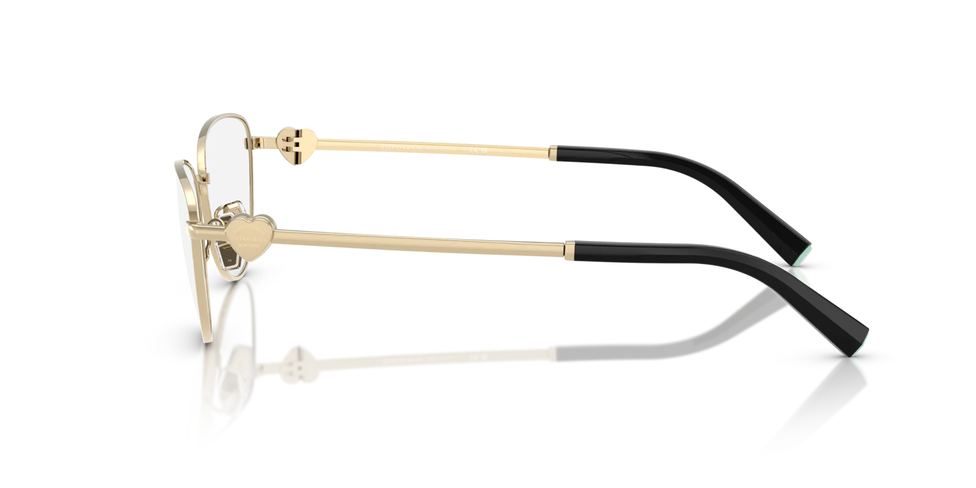Tiffany TF1164B 6021 Montature da vista Acciaio Oro Rotonda Normale - immagine 4