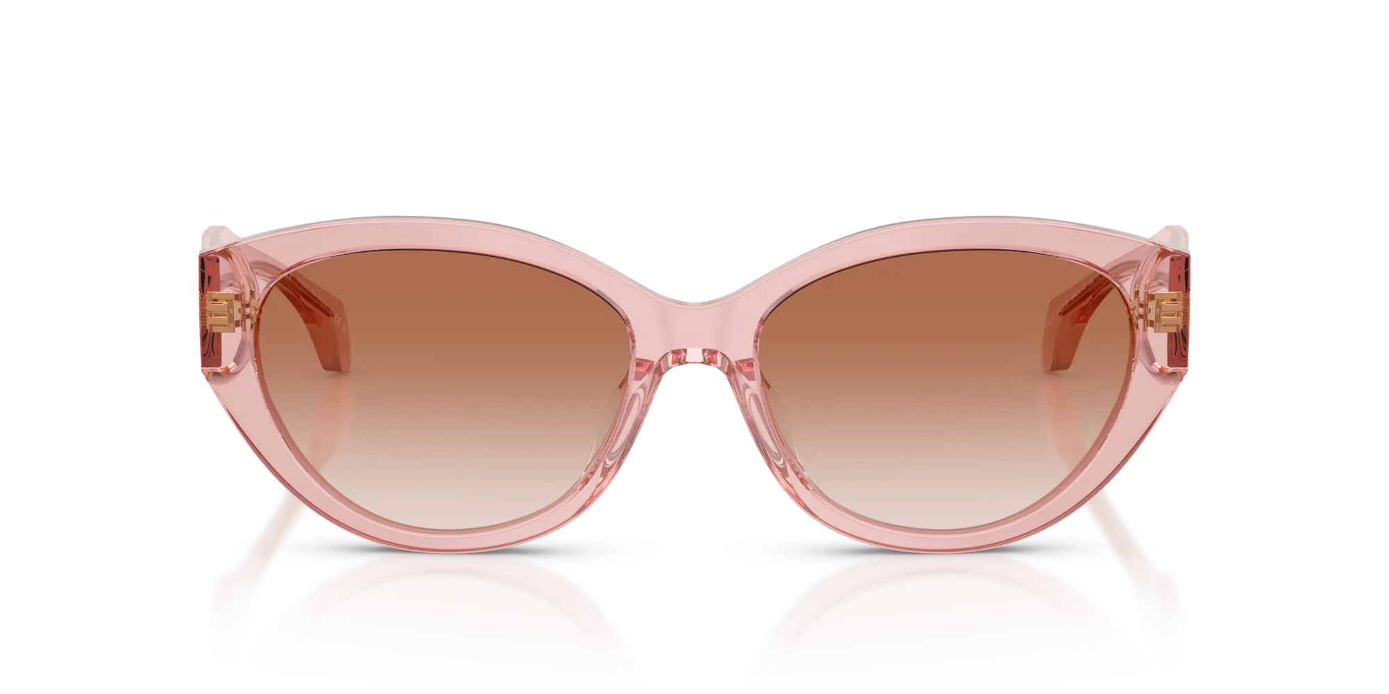 Versace VE4495D 543413 Occhiali da sole Acetato Rosa Rotonda Normale Sfumato - immagine 3