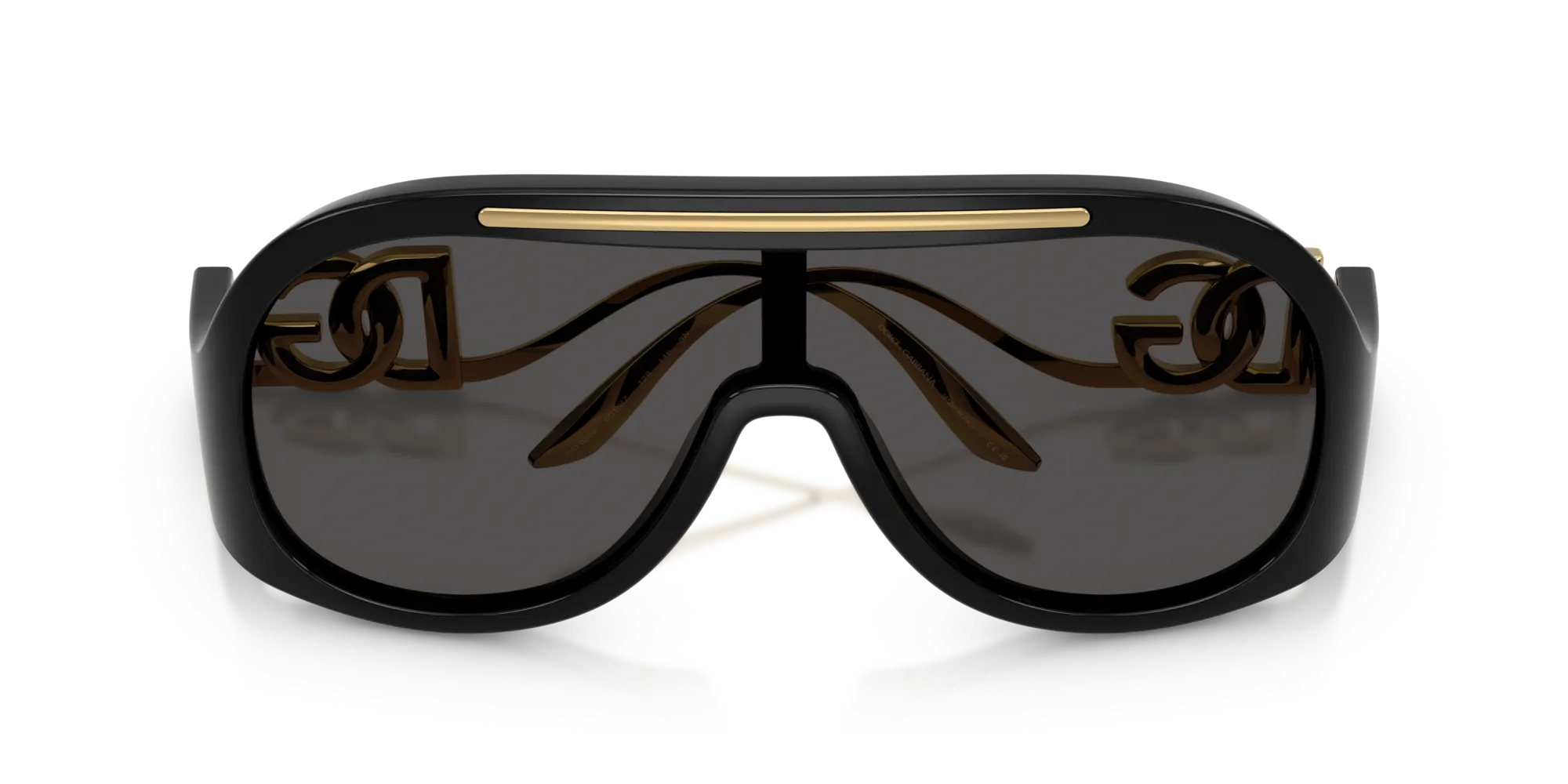 Dolce & Gabbana DG6202 501/87 Occhiali da sole Iniettato Nero Grigio Pilot Normale - immagine 2