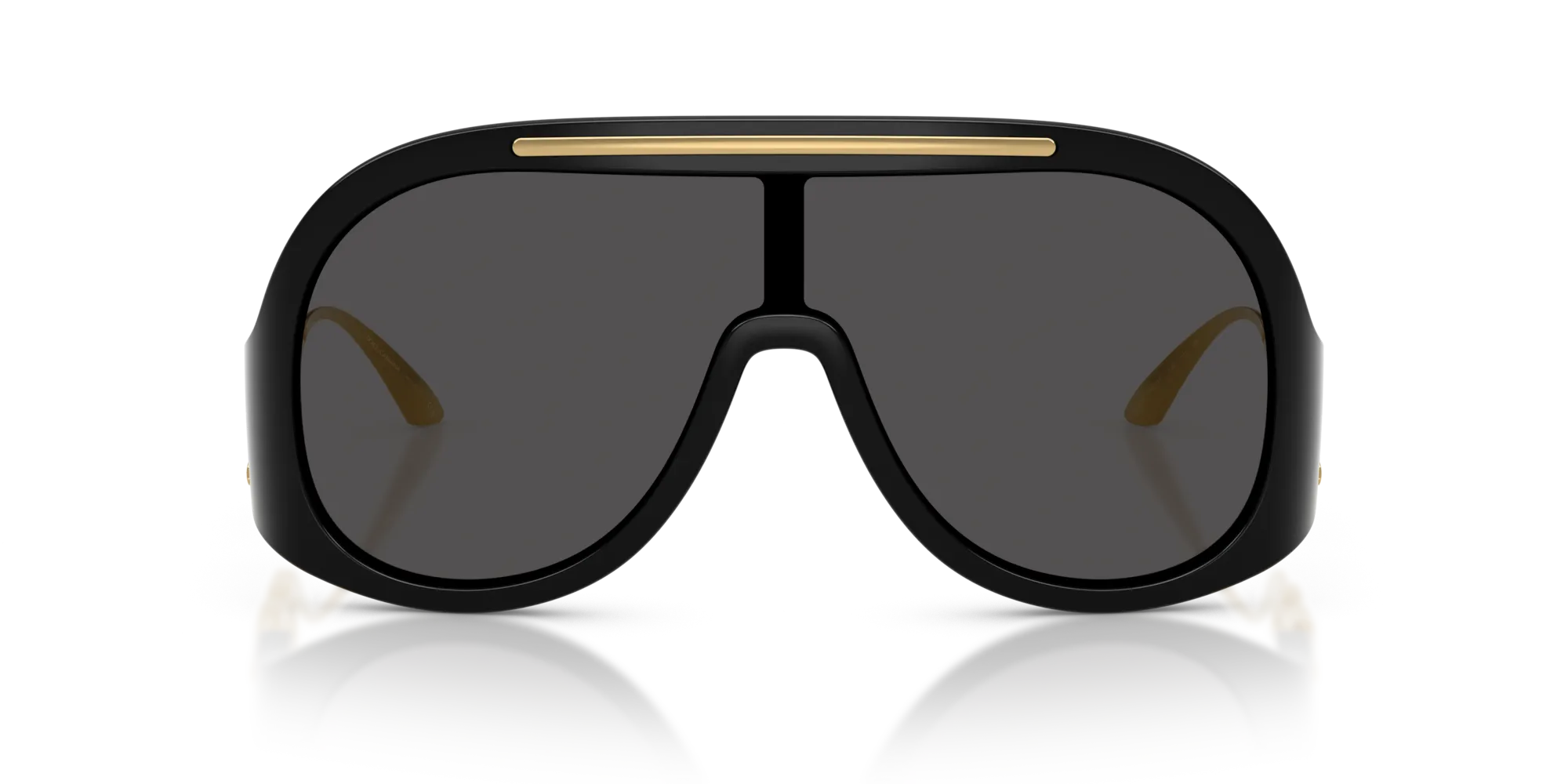 Dolce & Gabbana DG6202 501/87 Occhiali da sole Iniettato Nero Grigio Pilot Normale - immagine 3