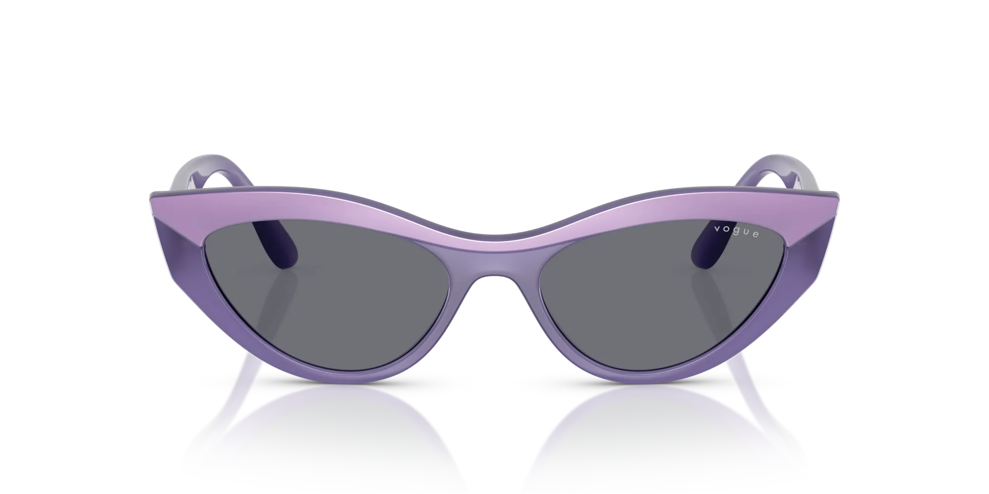 VOGUE EYEWEAR VO5637SU 3219/1 Occhiali da sole Nylon Viola Cat Eye Normale - immagine 3