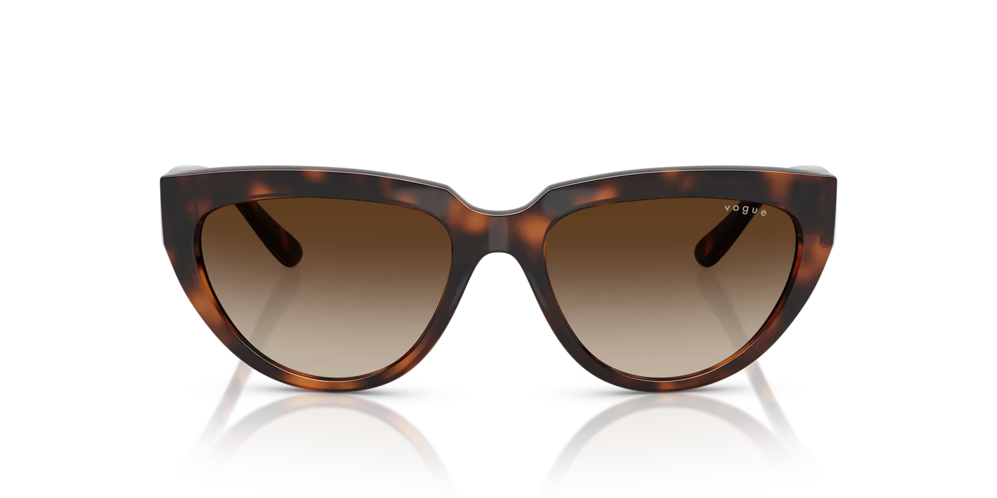 VOGUE EYEWEAR VO5629S 271813 Occhiali da sole Nylon Marrone Geometrica Normale ["Sfumato"] - immagine 3