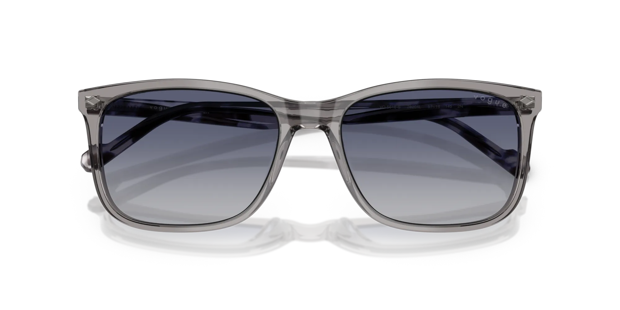 VOGUE EYEWEAR VO5618S 28204L Occhiali da sole Acetato Grigio Pillow Normale Sfumato - immagine 2