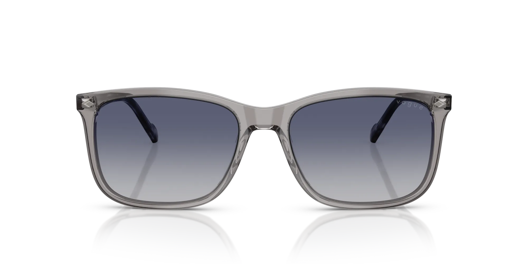 VOGUE EYEWEAR VO5618S 28204L Occhiali da sole Acetato Grigio Pillow Normale Sfumato - immagine 3