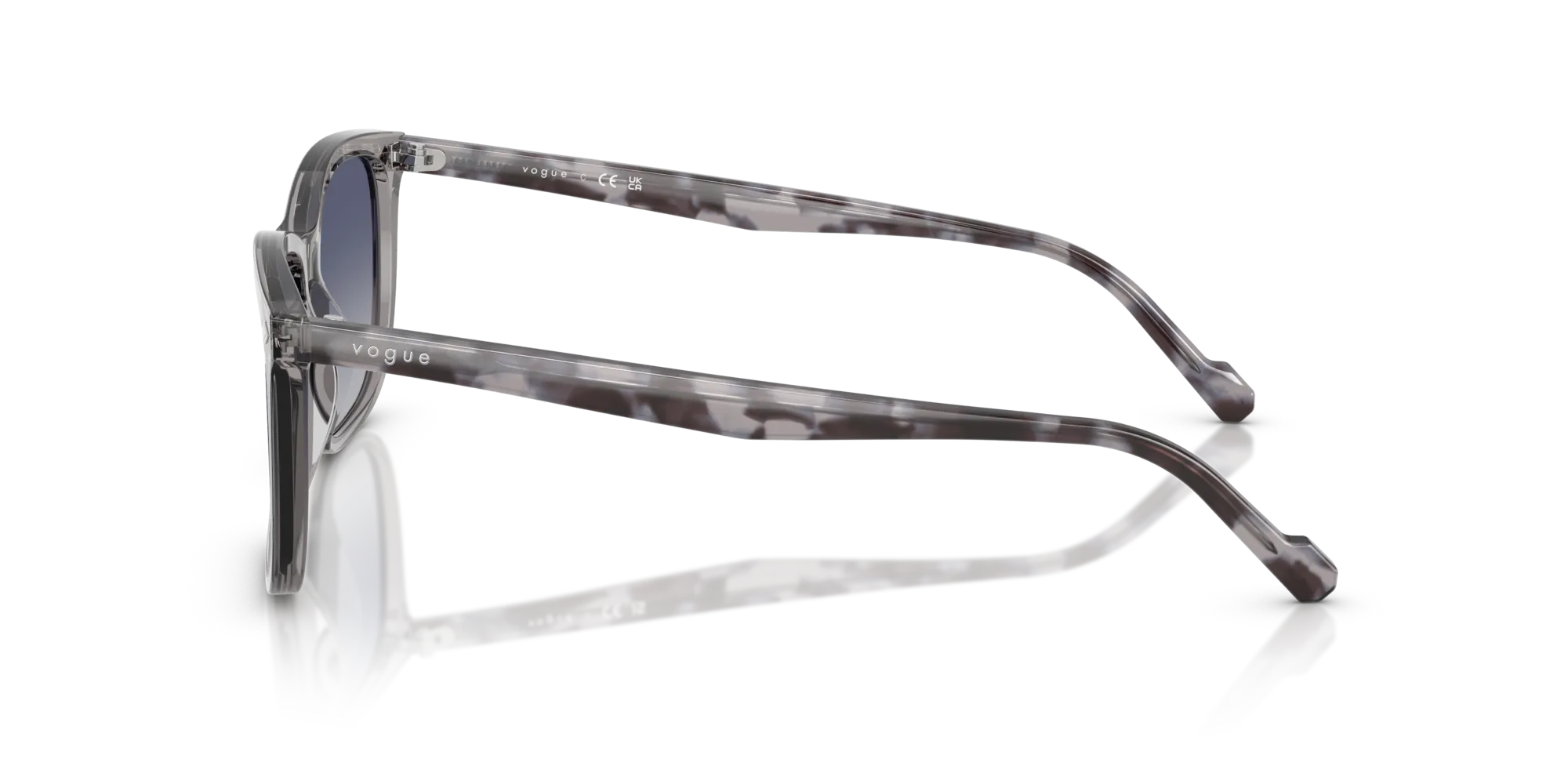 VOGUE EYEWEAR VO5618S 28204L Occhiali da sole Acetato Grigio Pillow Normale Sfumato - immagine 4