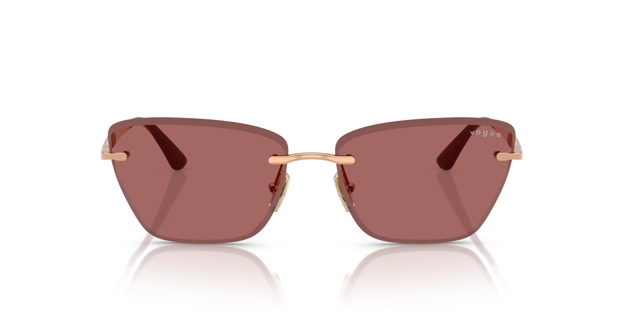 VOGUE EYEWEAR VO4332S 515269 Occhiali da sole Metallo Oro Cat Eye Normale - immagine 3