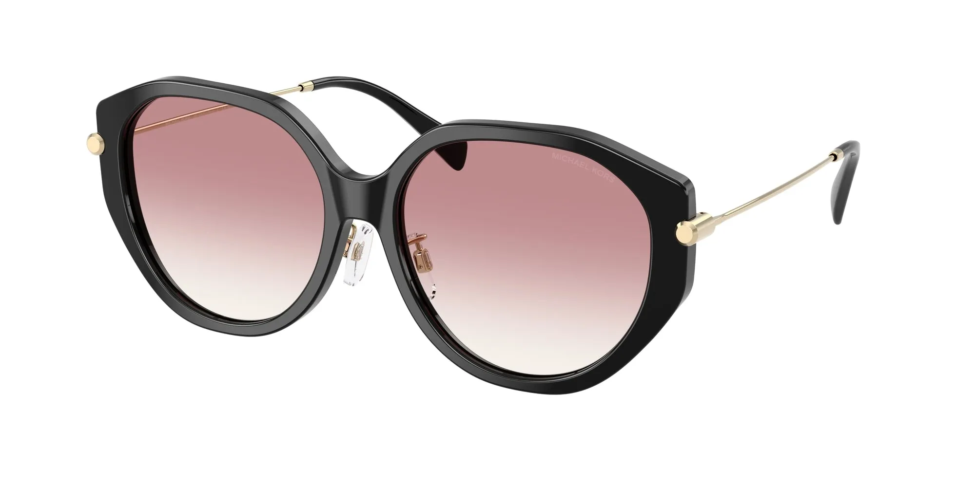 Michael Kors MK2248D JINAN 30058D Occhiali da sole Acetato Nero Geometrica Normale Sfumato - immagine 1