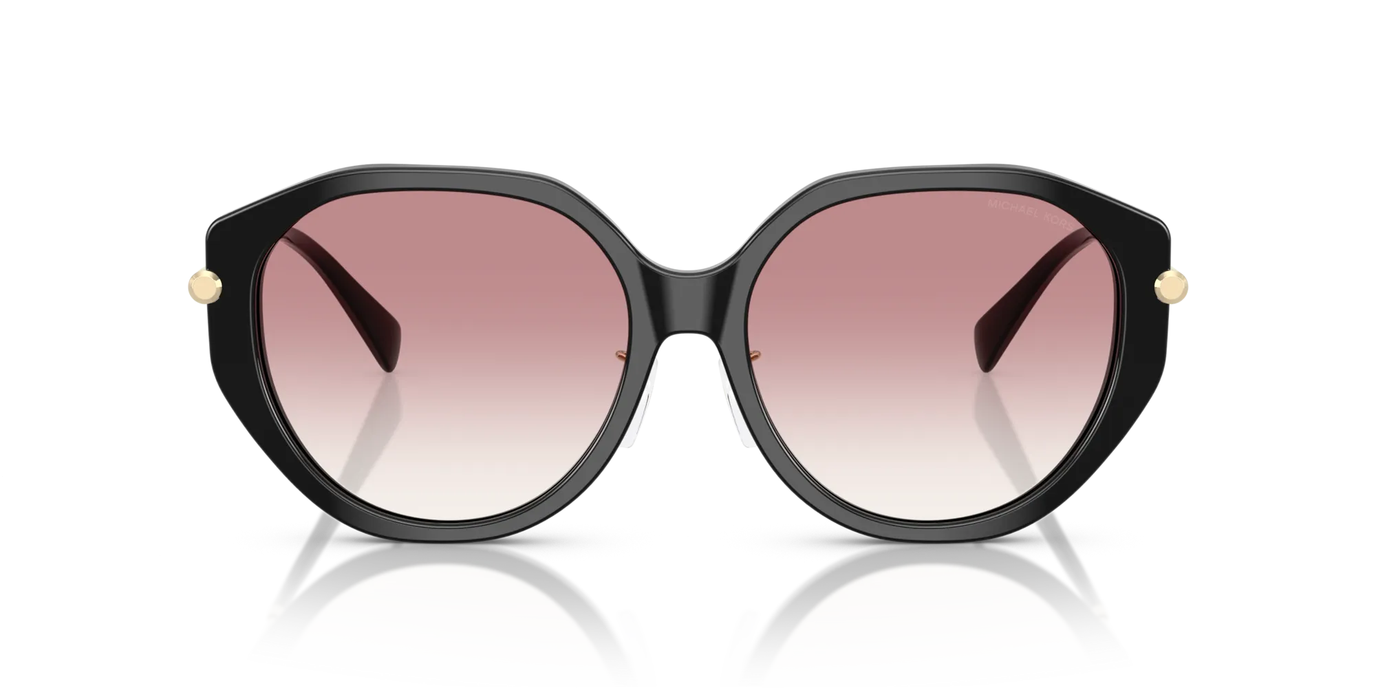 Michael Kors MK2248D JINAN 30058D Occhiali da sole Acetato Nero Geometrica Normale Sfumato - immagine 3
