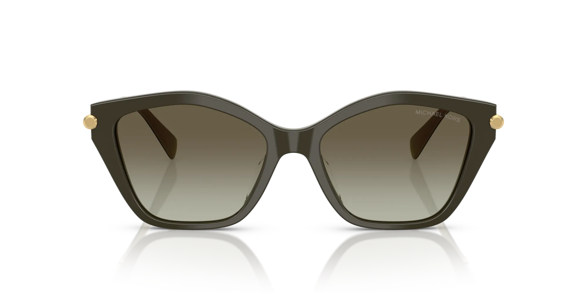 Michael Kors MK2246U CATSKILLS 40193M Occhiali da sole Acetato Verde Verde Geometrica Normale Sfumato - immagine 3