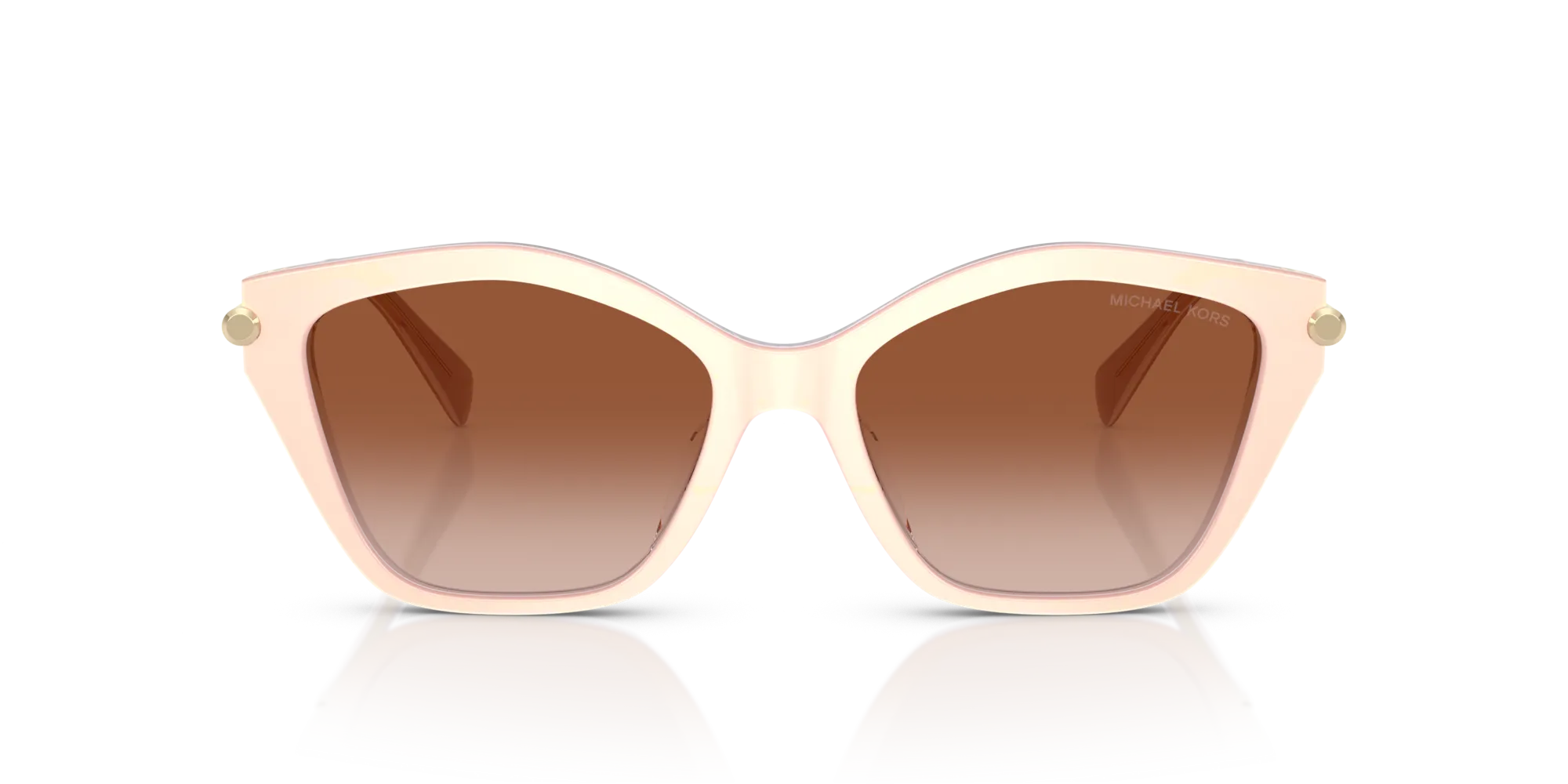Michael Kors MK2246U CATSKILLS 401513 Occhiali da sole Acetato Bianco Geometrica Normale Sfumato - immagine 3
