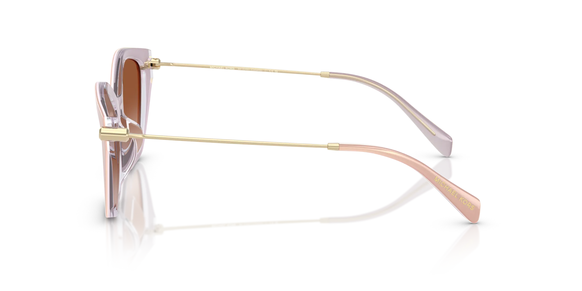 Michael Kors MK2246U CATSKILLS 401513 Occhiali da sole Acetato Bianco Geometrica Normale Sfumato - immagine 4