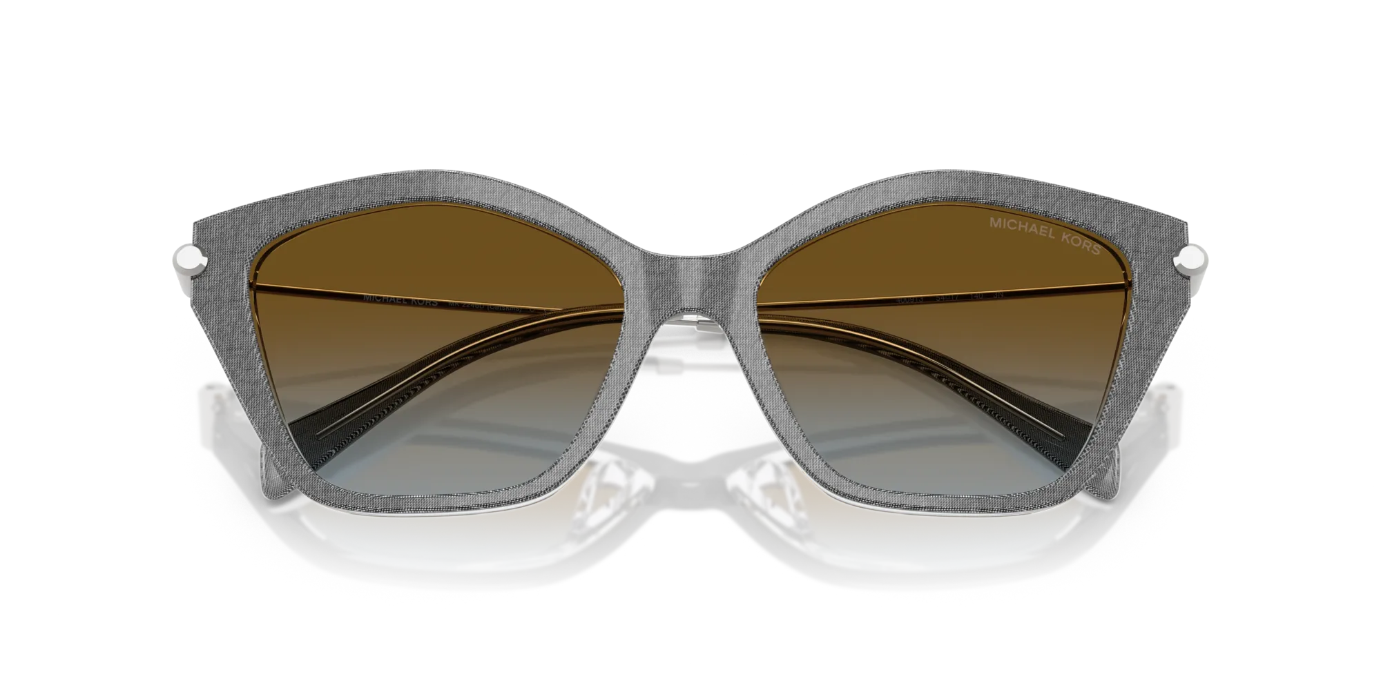 Michael Kors MK2246U CATSKILLS 400913 Occhiali da sole Acetato Grigio Geometrica Normale Sfumato - immagine 2