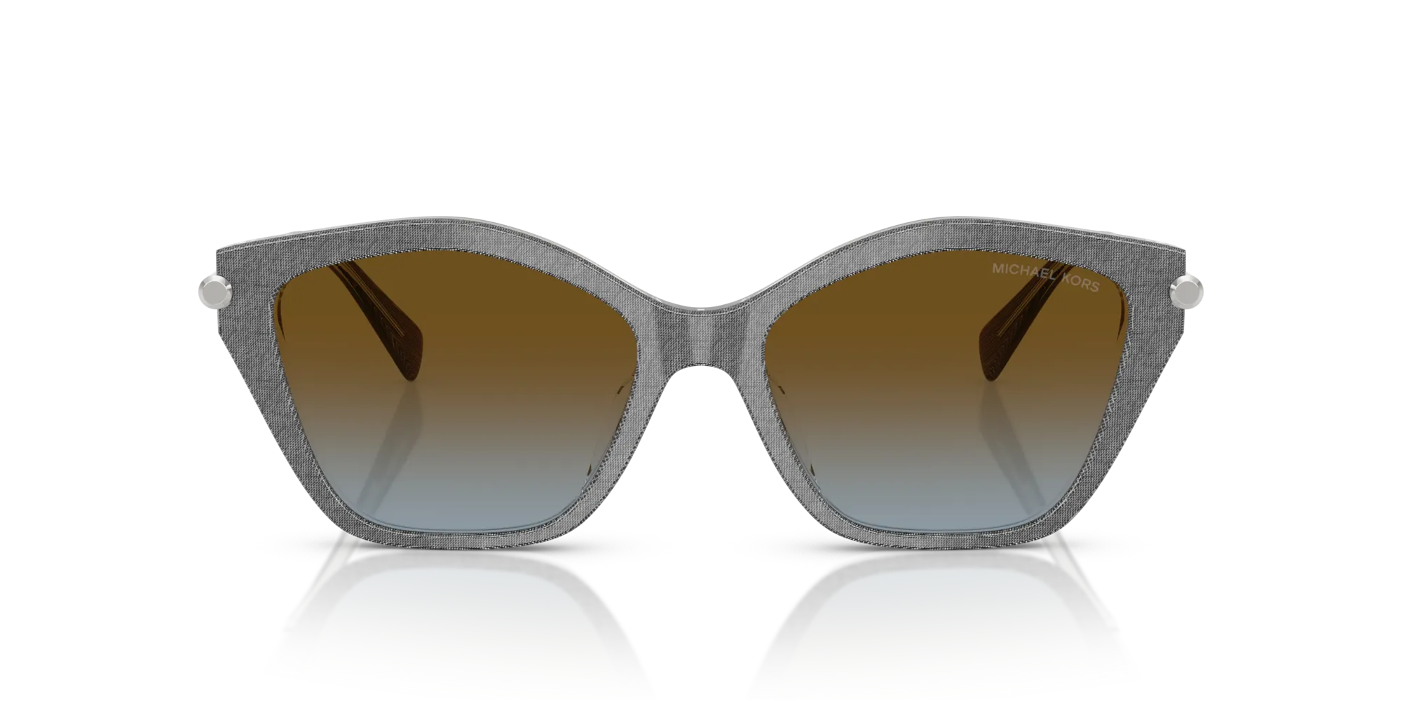 Michael Kors MK2246U CATSKILLS 400913 Occhiali da sole Acetato Grigio Geometrica Normale Sfumato - immagine 3