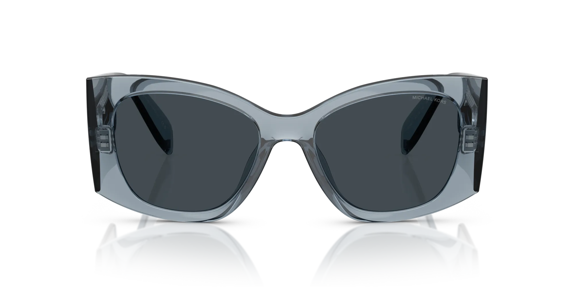Michael Kors MK2244U COSTA BLANCA 401487 Occhiali da sole Iniettato Blu Grigio Squadrata Normale - immagine 3