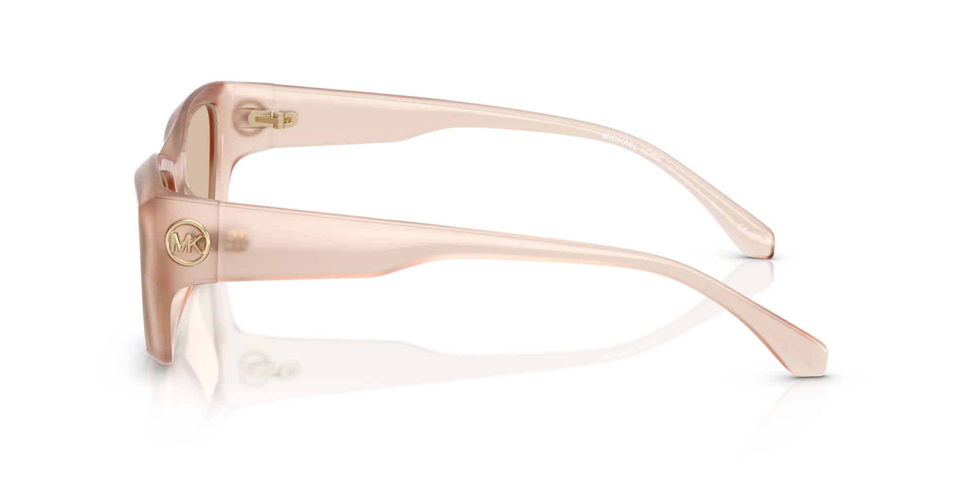 Michael Kors MK2242D PEARL RIVER 344993 Occhiali da sole Iniettato Bianco Marrone Cat Eye Normale - immagine 4