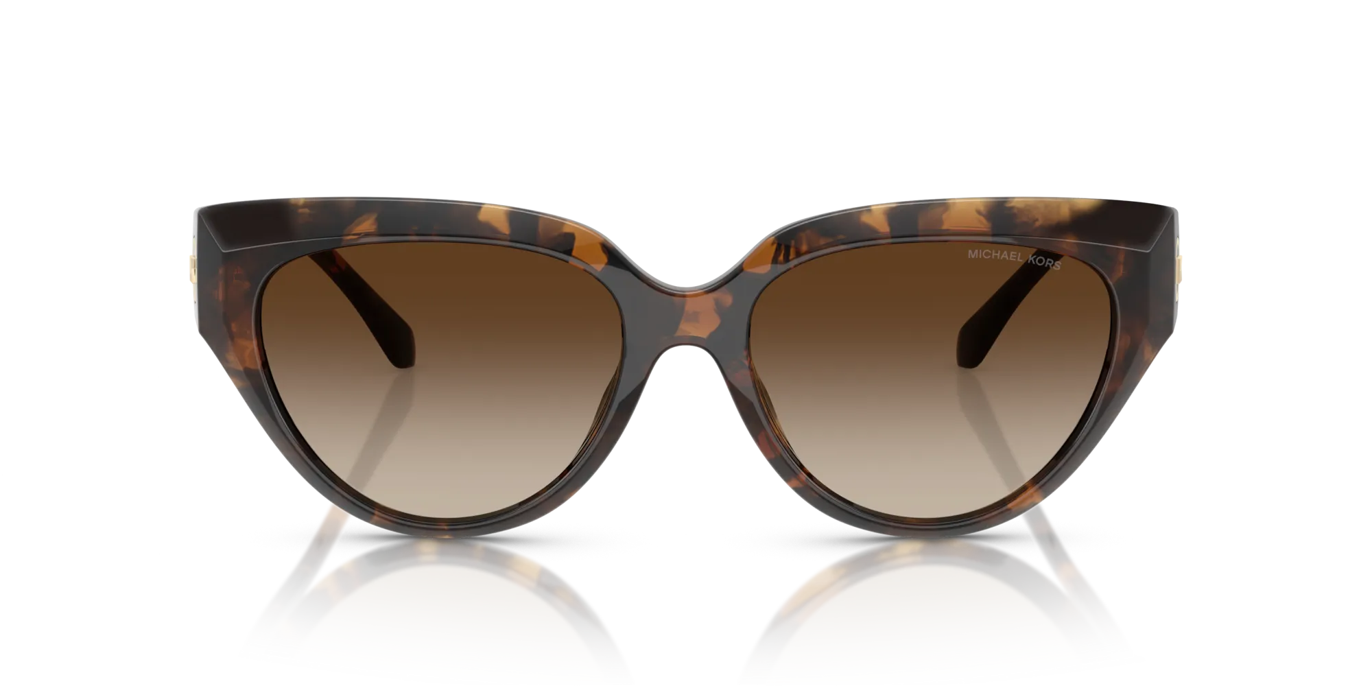Michael Kors MK2241U BOCA RATON 300613 Occhiali da sole Iniettato Tartaruga Cat Eye Normale Sfumato - immagine 3