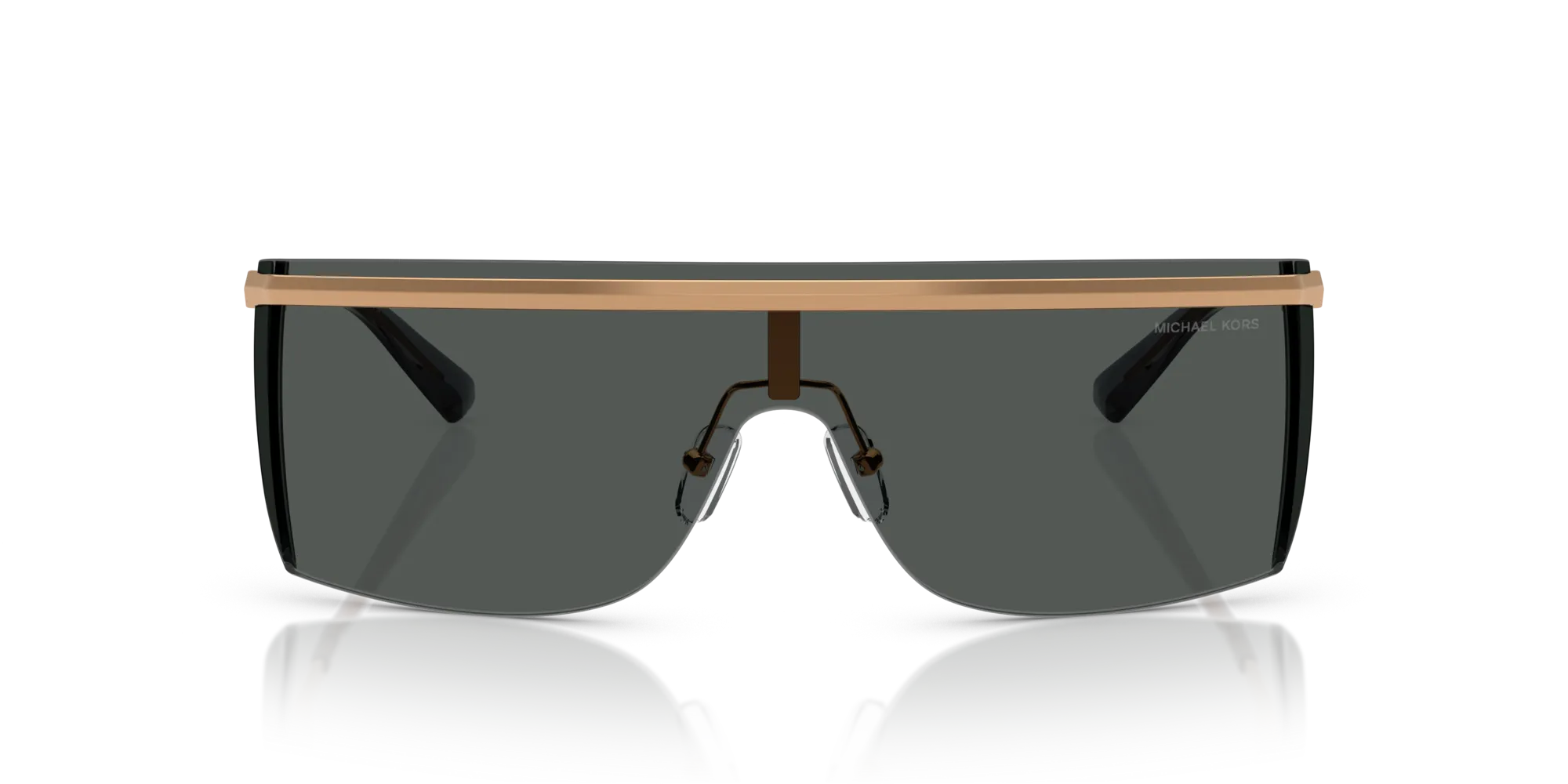 Michael Kors MK1169 PALISADES 189987 Occhiali da sole Metallo Oro Grigio Geometrica Normale - immagine 3