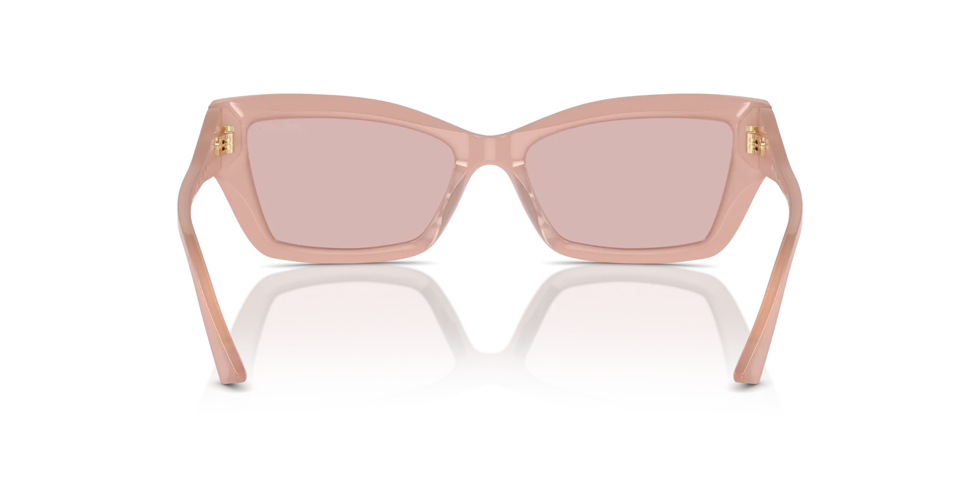 Jimmy Choo JC5011U 5027/5 Occhiali da sole Acetato Rosa Rosa Cat Eye Normale - immagine 2
