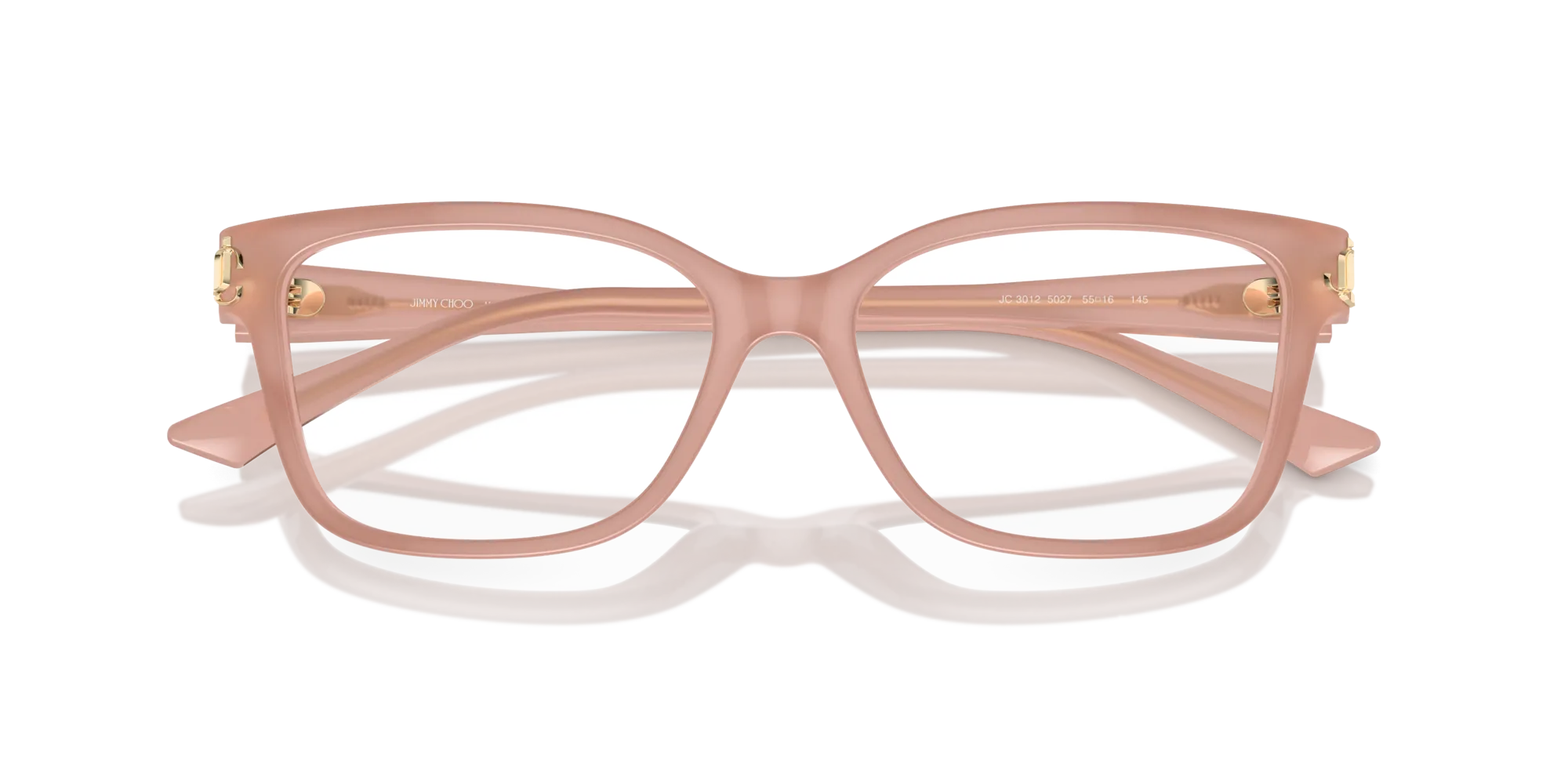Jimmy Choo JC3012 5027 Montature da vista Acetato Rosa Pillow - immagine 2