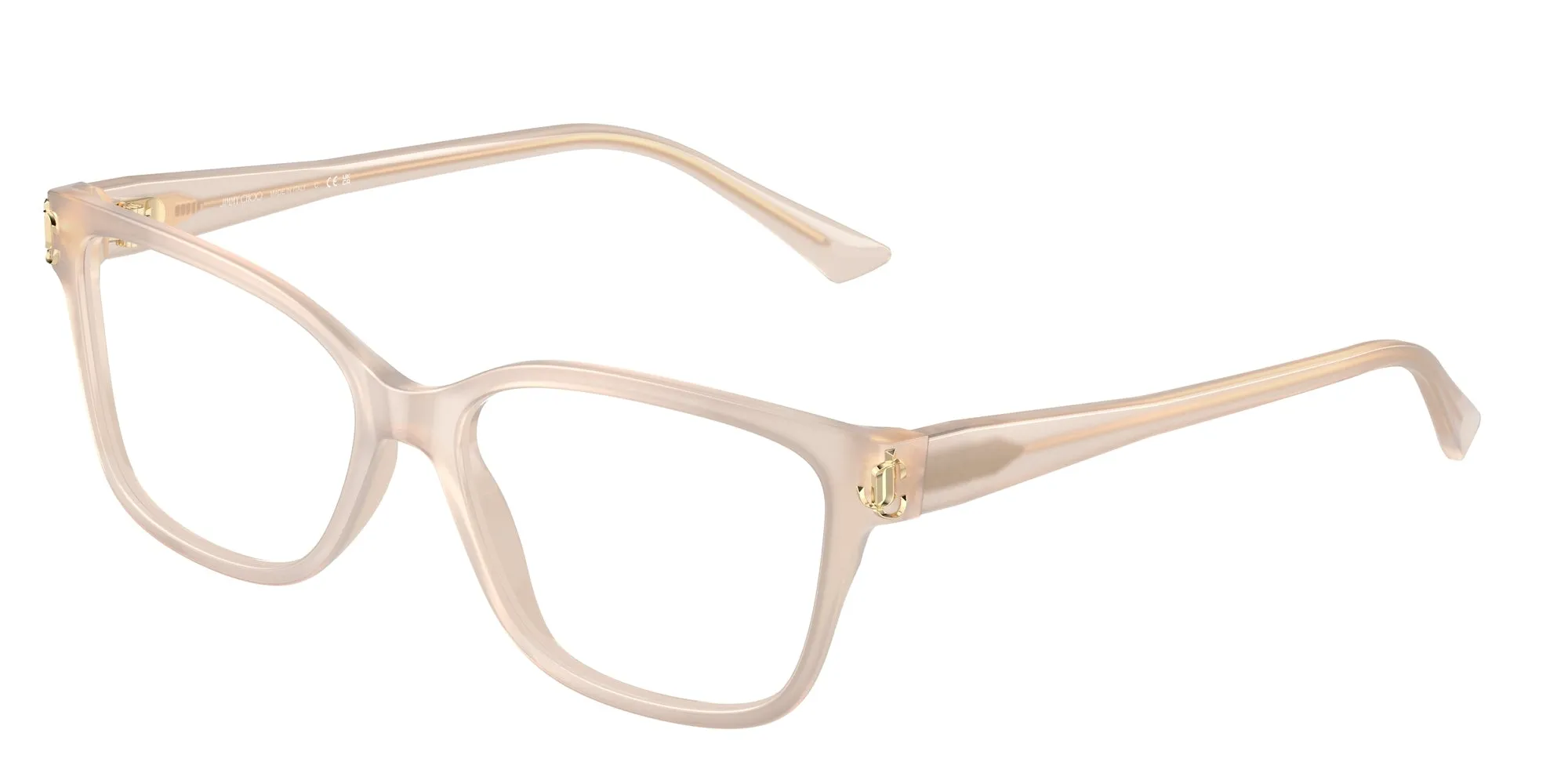 Jimmy Choo JC3012 5025 Montature da vista Acetato Beige Pillow - immagine 1
