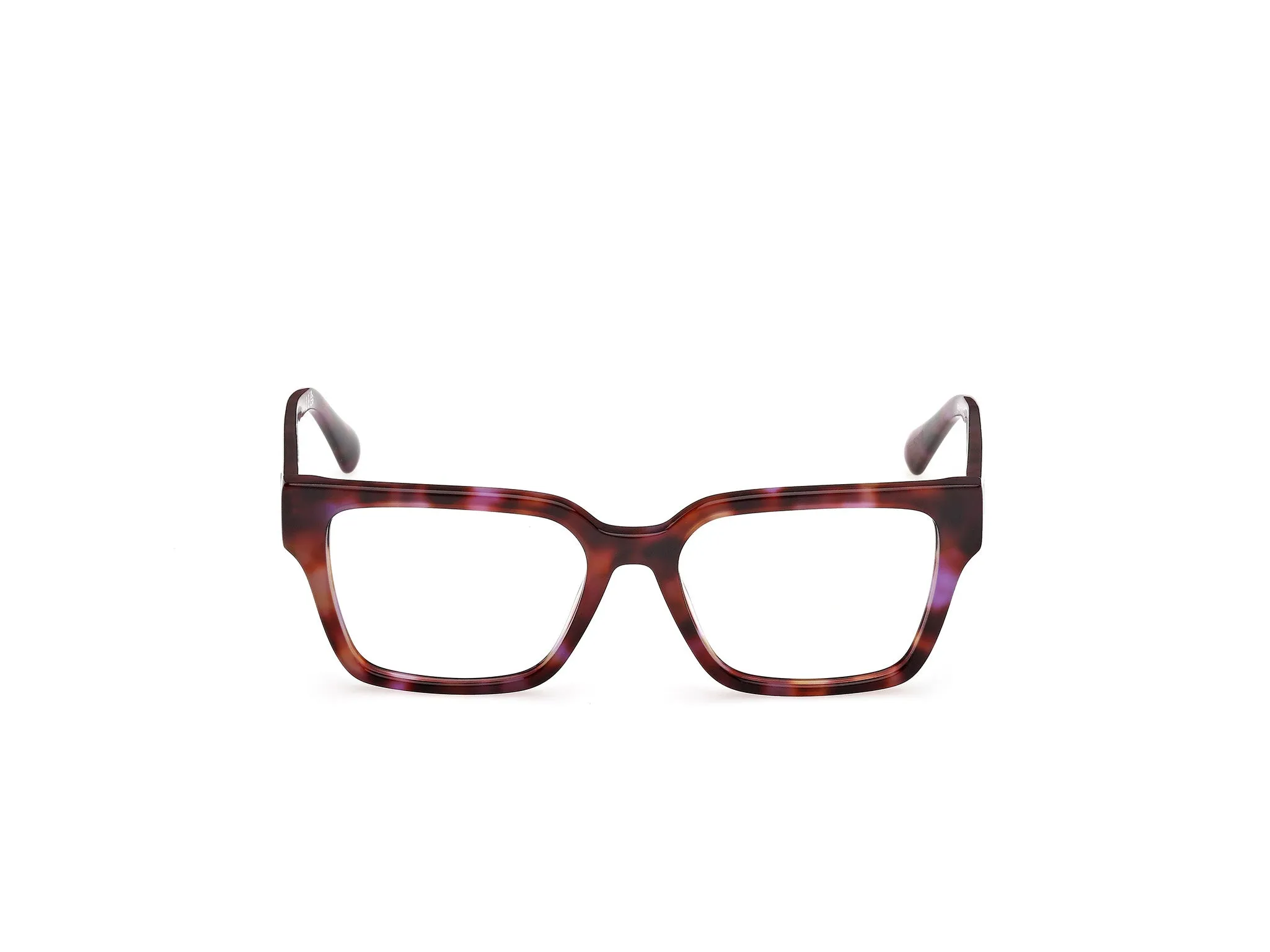 MAX&Co MO5179 55 Montature da vista Acetato Havana Squadrata Normale - immagine 2