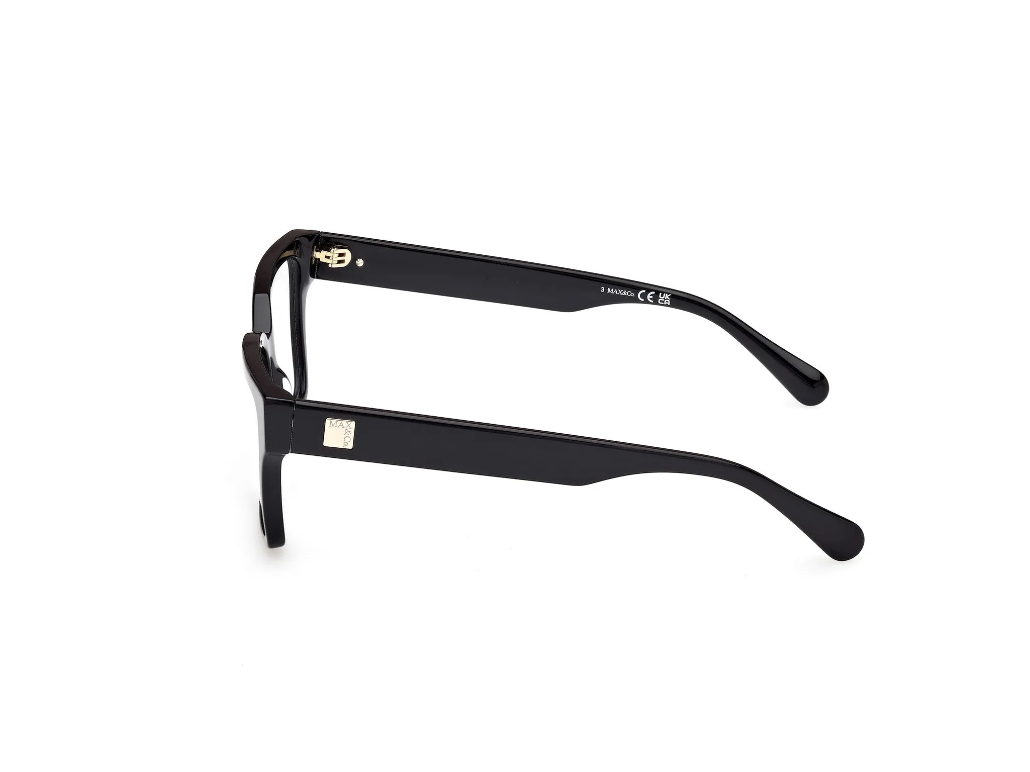 MAX&Co MO5179 1 Montature da vista Acetato Nero Squadrata Normale - immagine 3