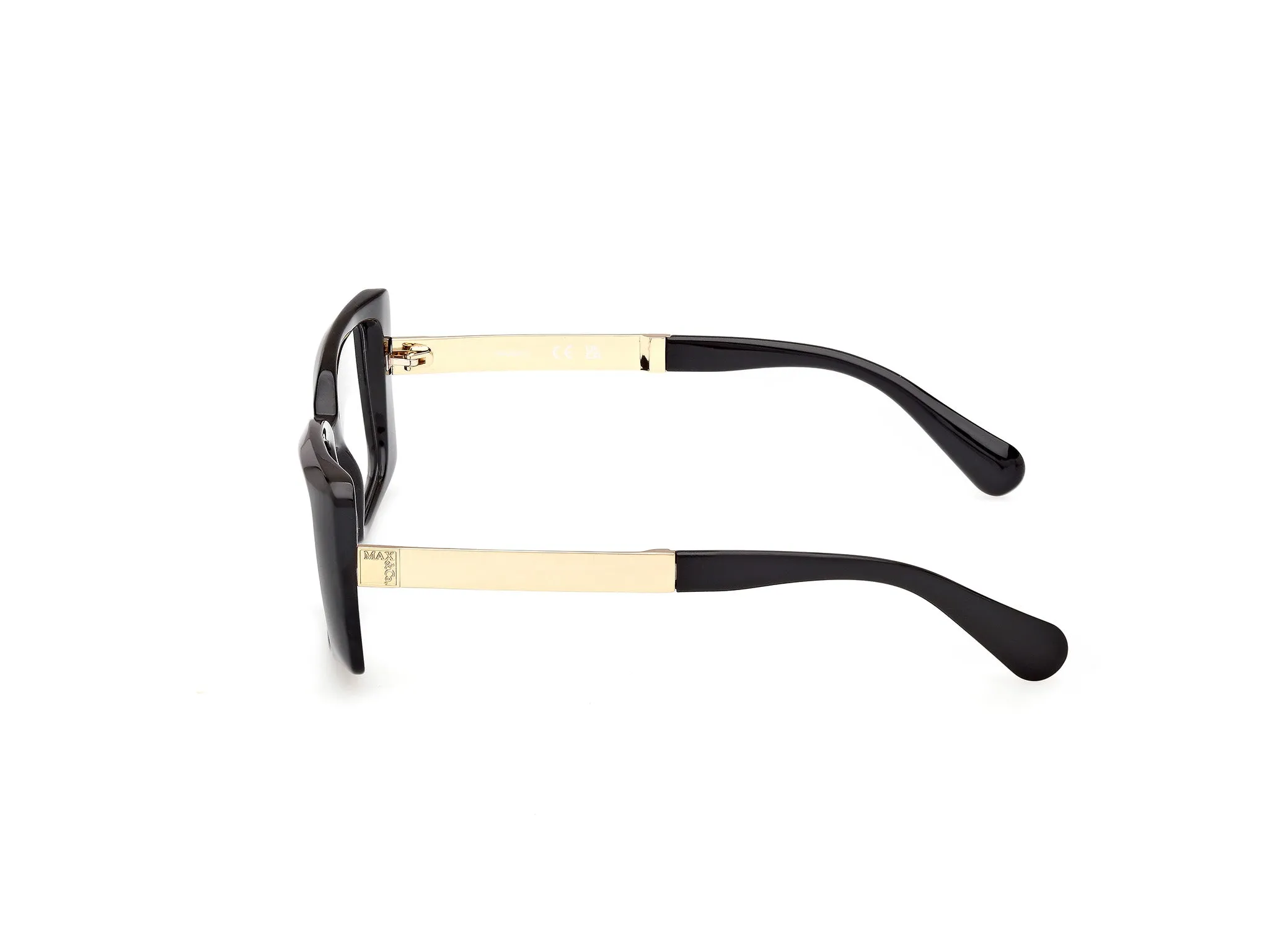 MAX&Co MO5177 1 Montature da vista Iniettato Nero Squadrata Normale - immagine 3