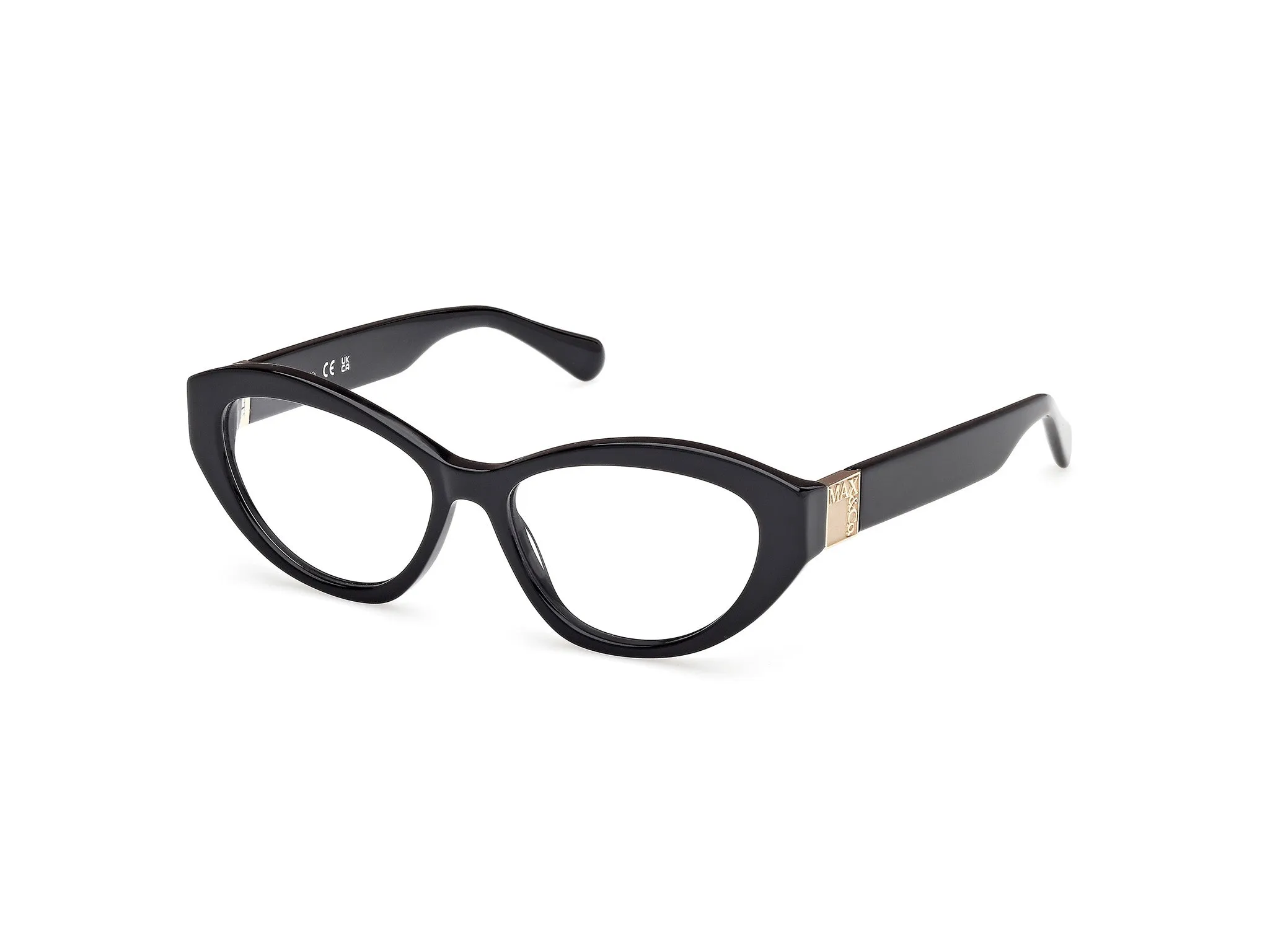 MAX&Co MO5176 1 Montature da vista Acetato Nero Cat Eye Normale - immagine 1