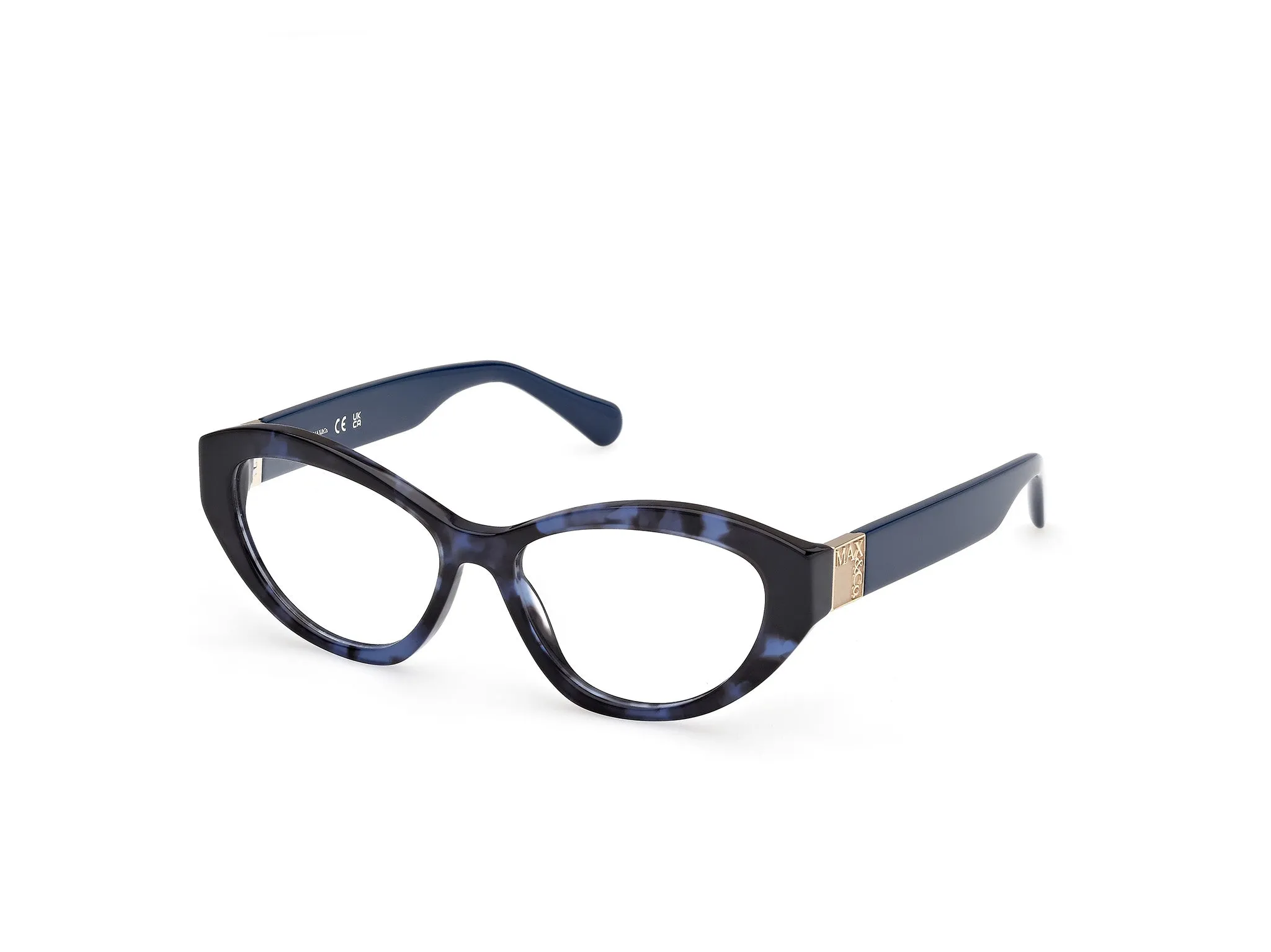 MAX&Co MO5176 55 Montature da vista Acetato Havana Cat Eye Normale - immagine 1