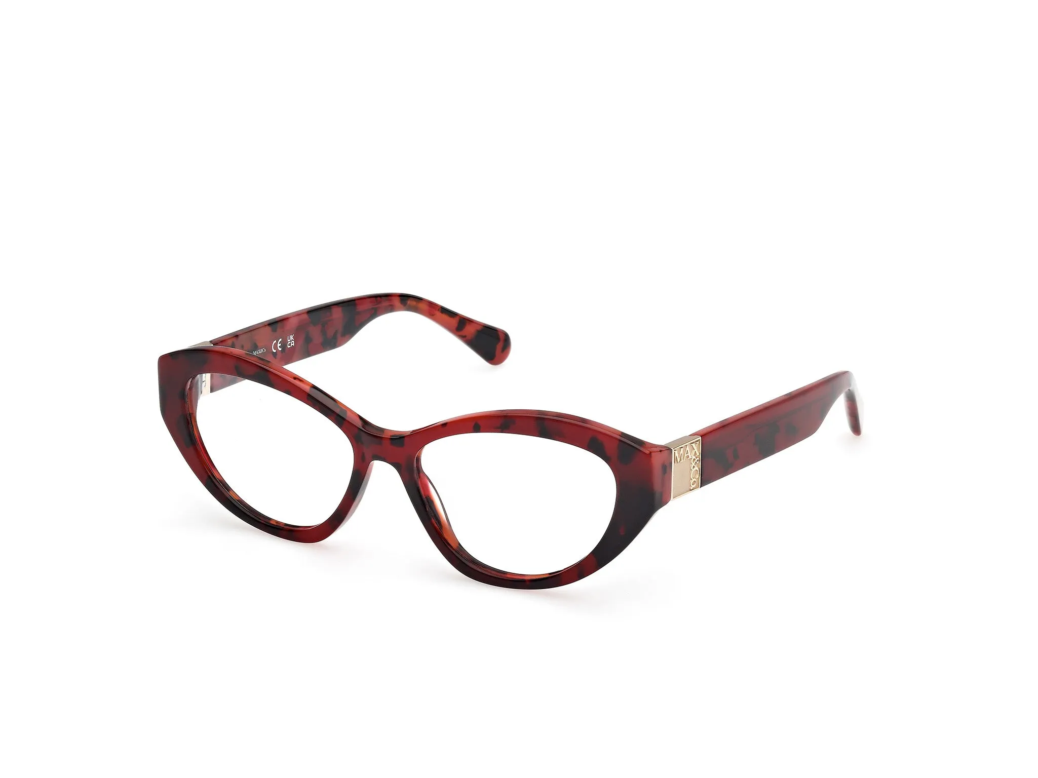 MAX&Co MO5176 54 Montature da vista Acetato Havana Cat Eye Normale - immagine 1