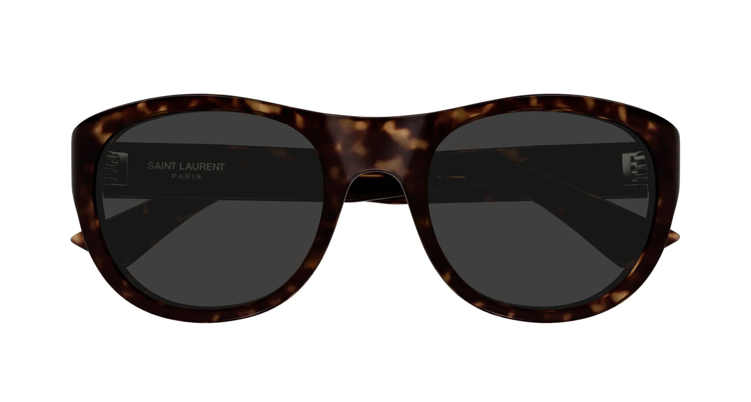 SAINT LAURENT SL 798 MAXIME 002 Occhiali da sole Acetato Havana Grigio Rotonda - immagine 2