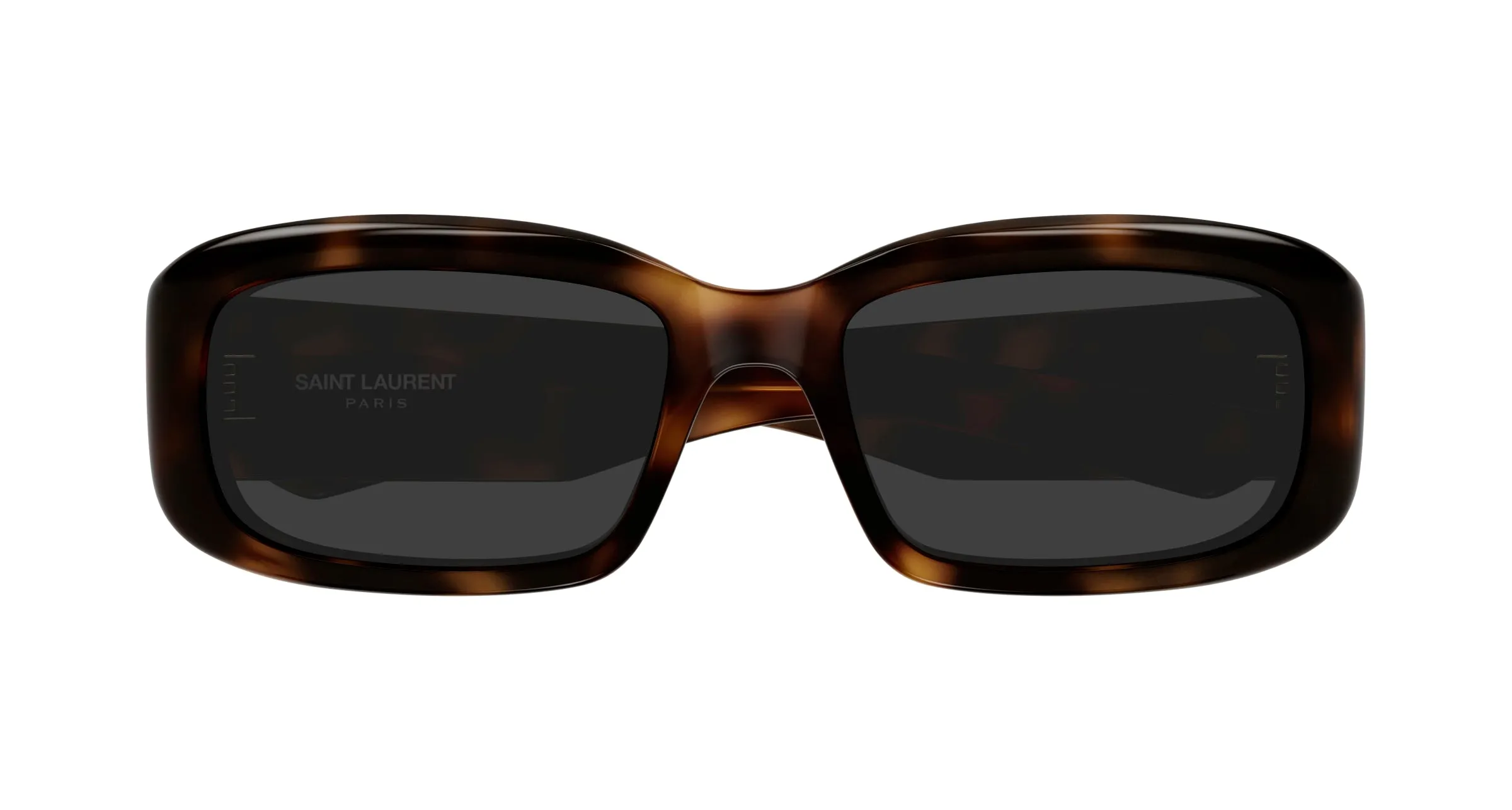 SAINT LAURENT SL 809 003 Occhiali da sole Acetato Havana Grigio Squadrata - immagine 2