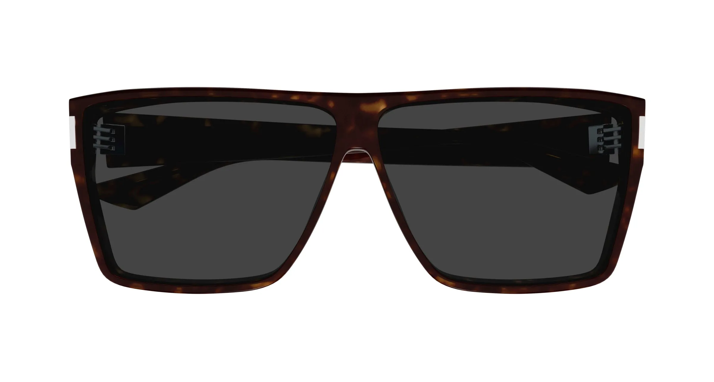 SAINT LAURENT SL 756 002 Occhiali da sole Bio-iniettato Havana Grigio Squadrata - immagine 2