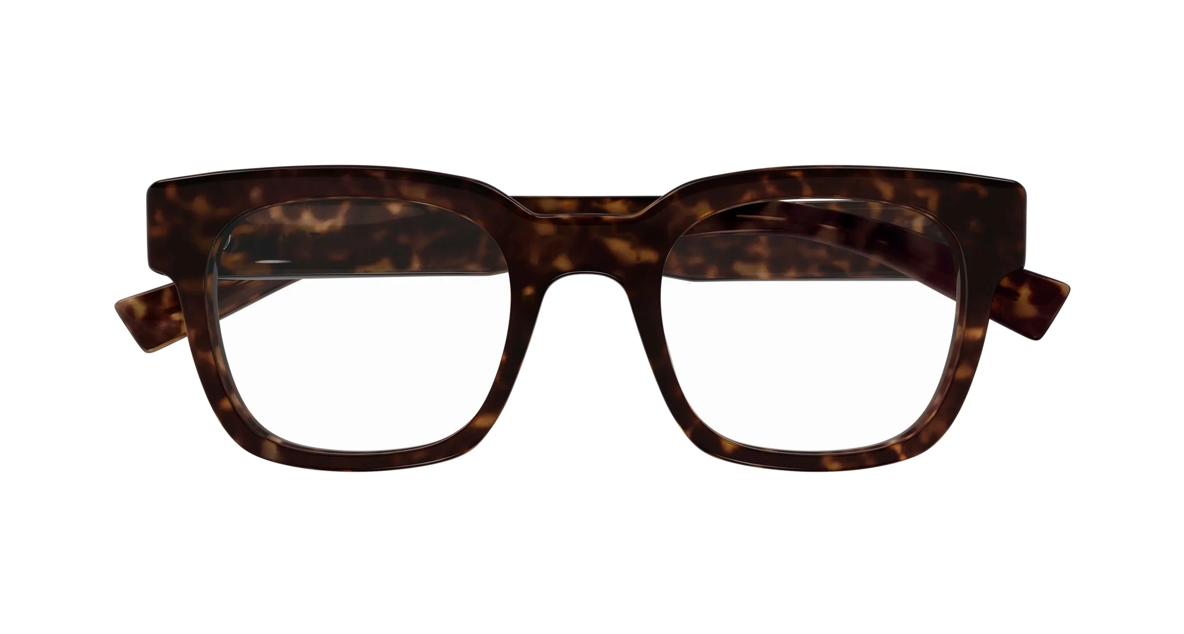 SAINT LAURENT SL 805 002 Montature da vista Acetato Havana Trasparente Rotonda - immagine 2