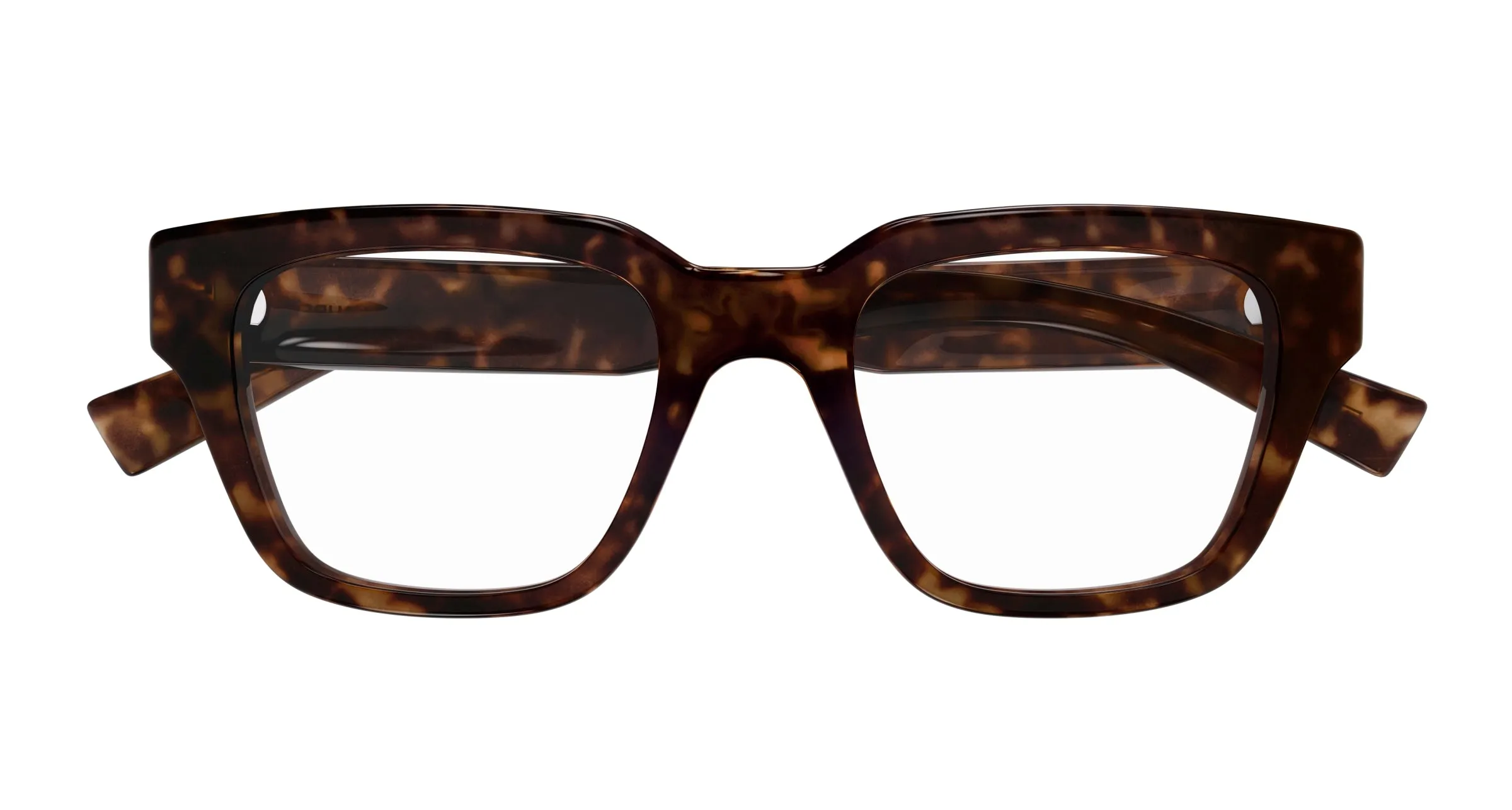 SAINT LAURENT SL 804 002 Montature da vista Acetato Havana Trasparente Squadrata - immagine 2