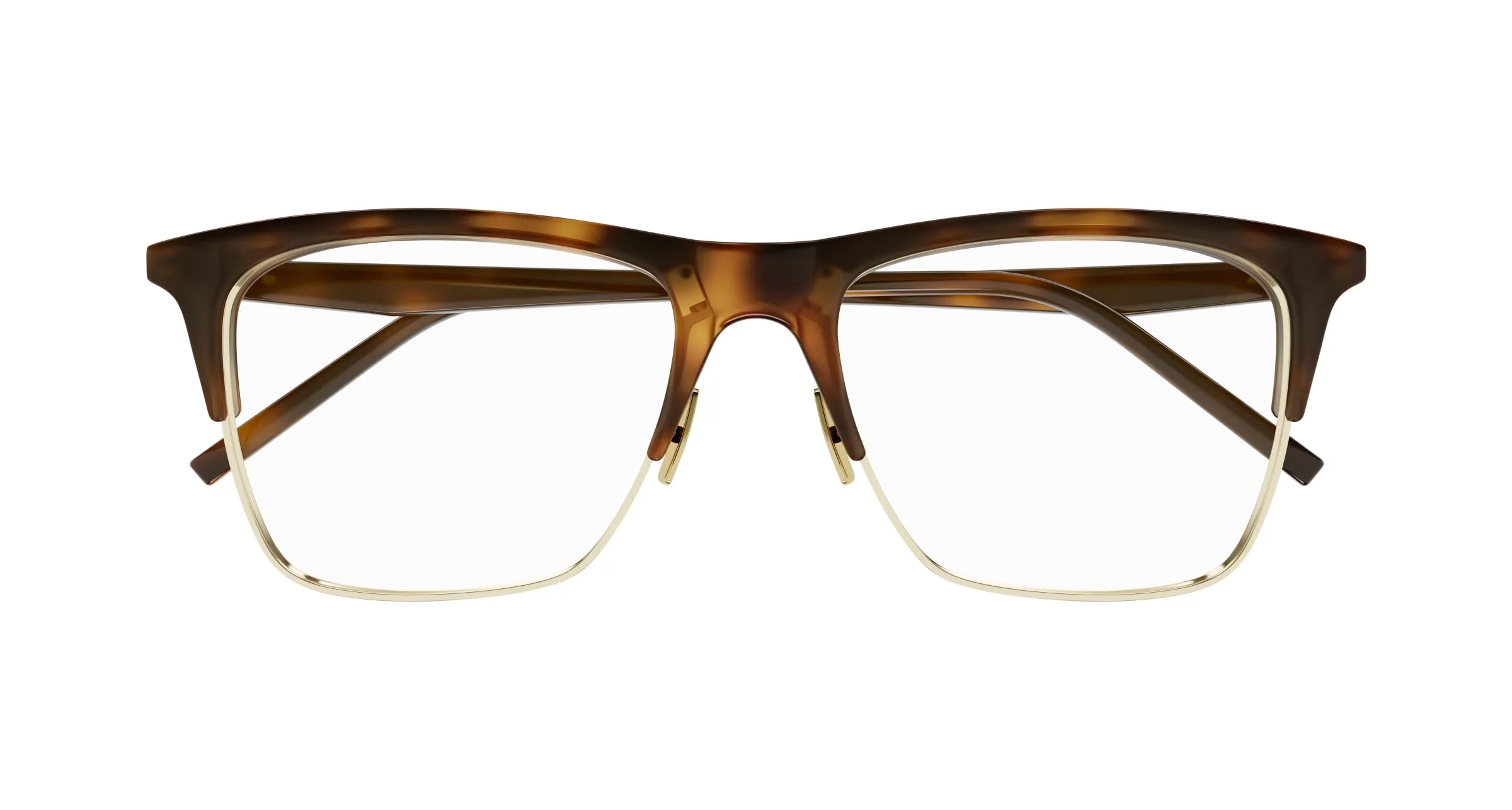 SAINT LAURENT SL 786 001 Montature da vista Bio-iniettato Havana Trasparente Squadrata ["Antiriflesso"] - immagine 2
