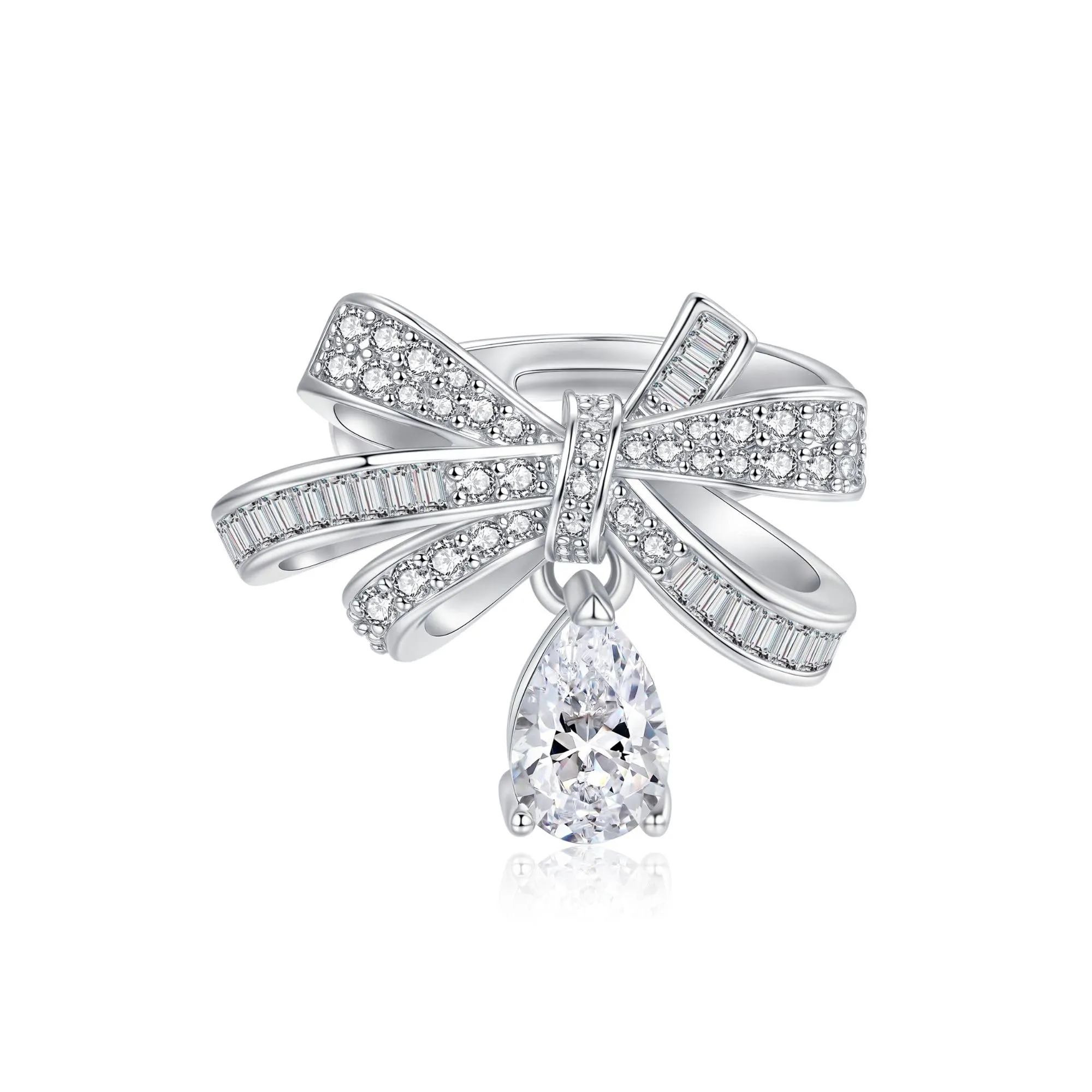 Joo&Rind Anello Regolabile Donna Oro 14K con Zirconi - Anelli Aperto Elegante - Gioielli Donna Regalo Compleanno Amica - immagine 1