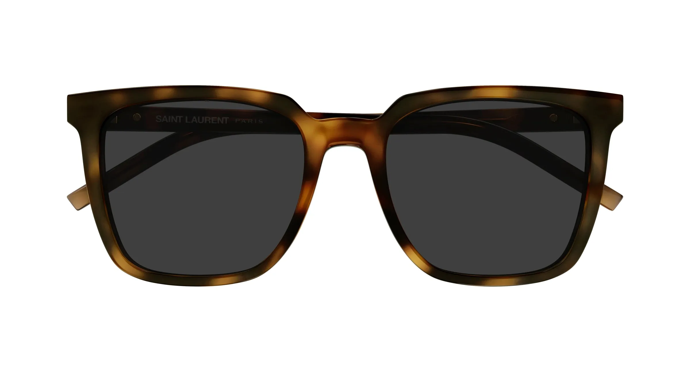 SAINT LAURENT SL M146 003 Occhiali da sole Acetato Havana Grigio Squadrata - immagine 2