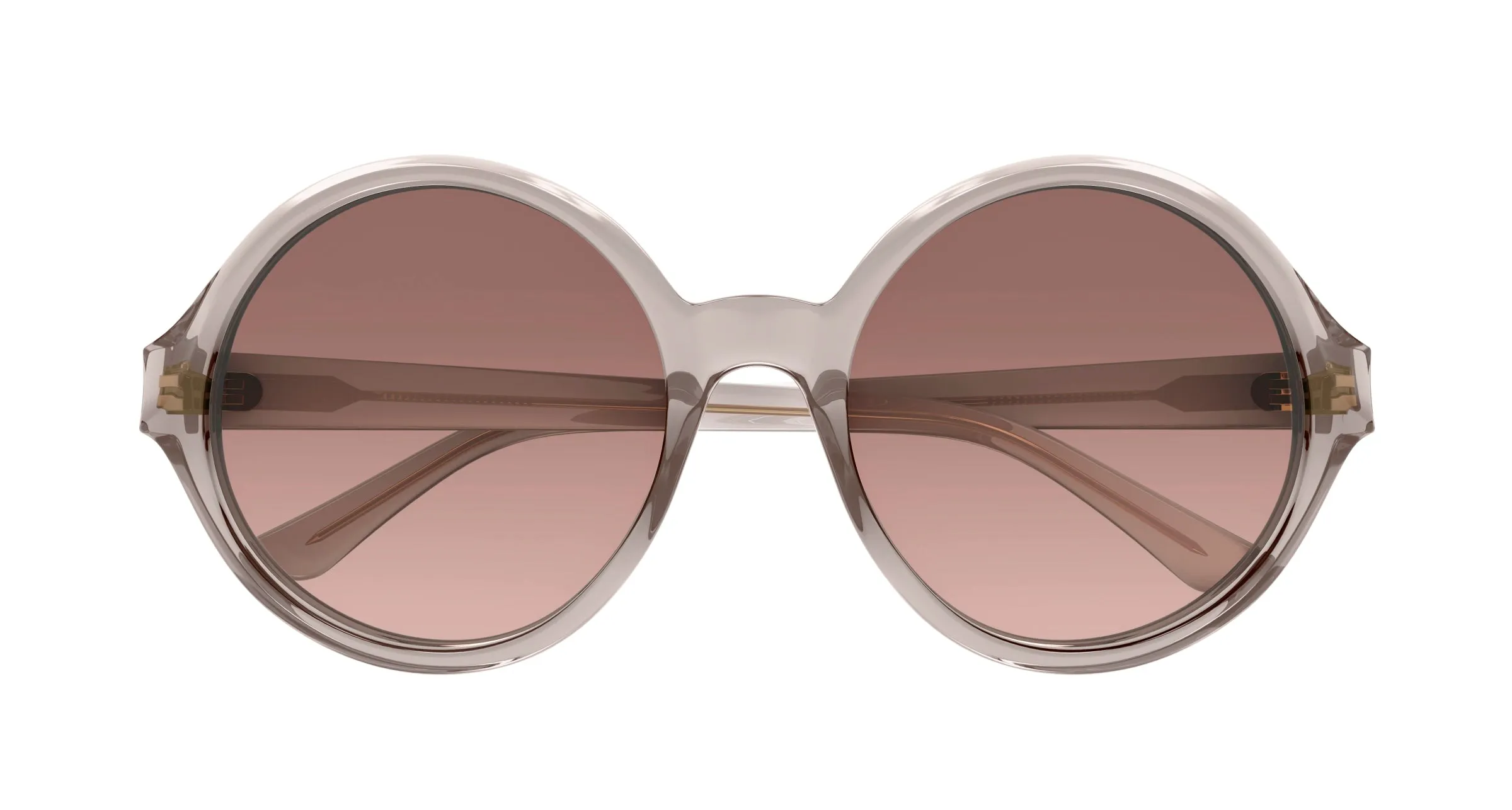 Chloé CH0290S 004 Occhiali da sole Acetato Grigio Marrone Rotonda - immagine 2