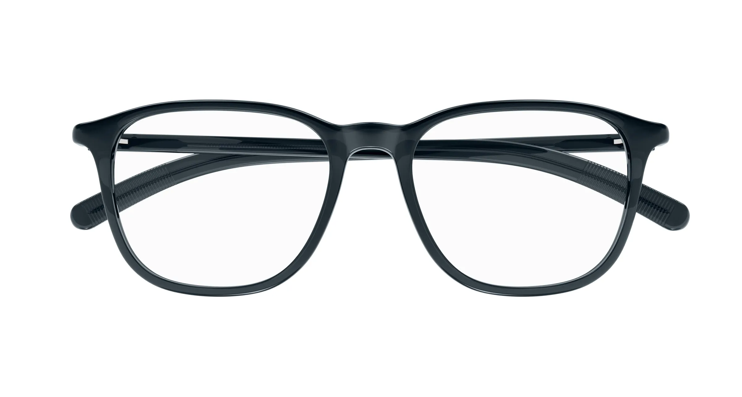 Montblanc MB0386O 002 Montature da vista Grigio Trasparente Squadrata - immagine 2