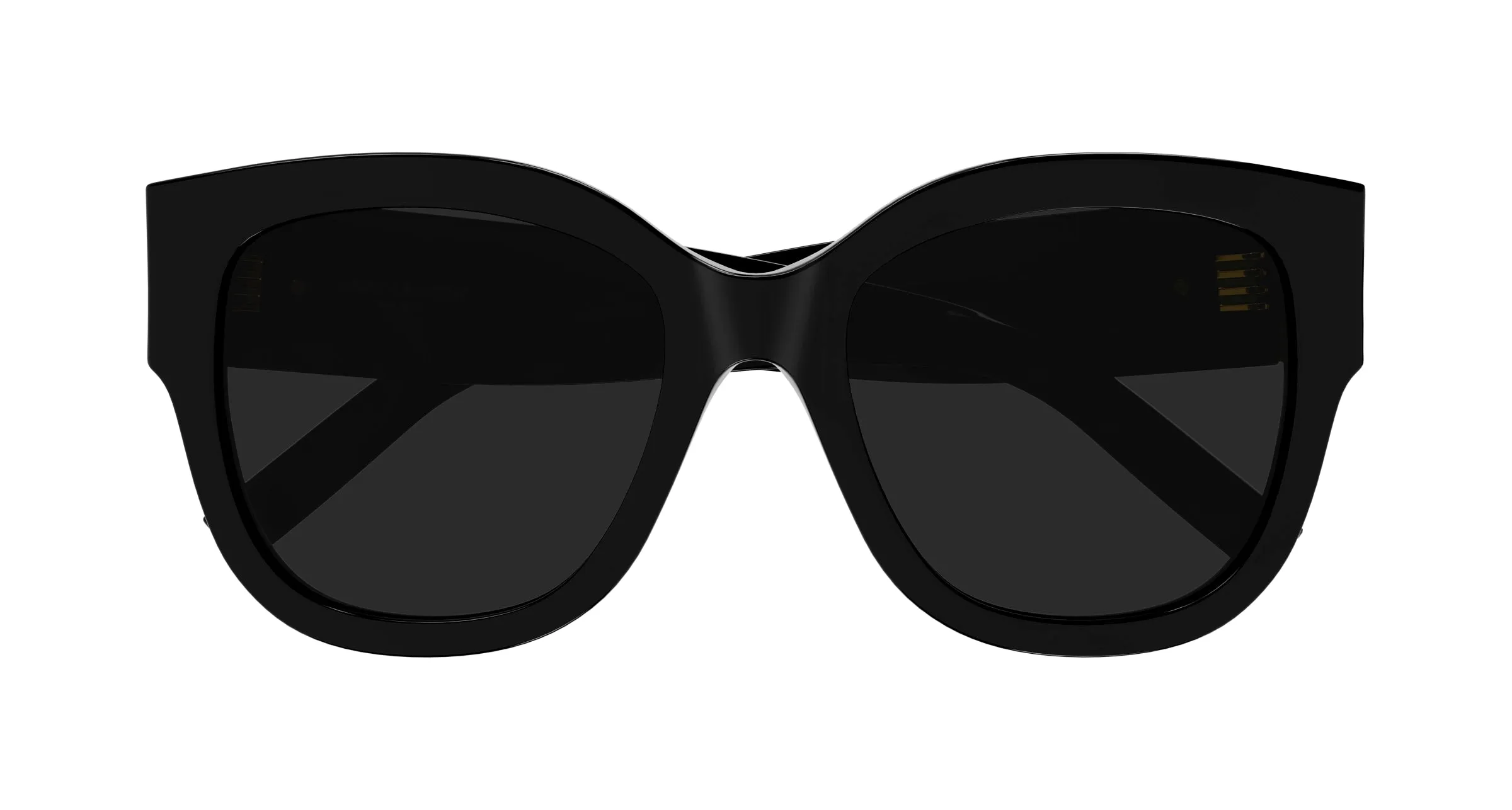 SAINT LAURENT SL M95/F 005 Occhiali da sole Acetato Nero Grigio Cat Eye Polarizzata - immagine 2