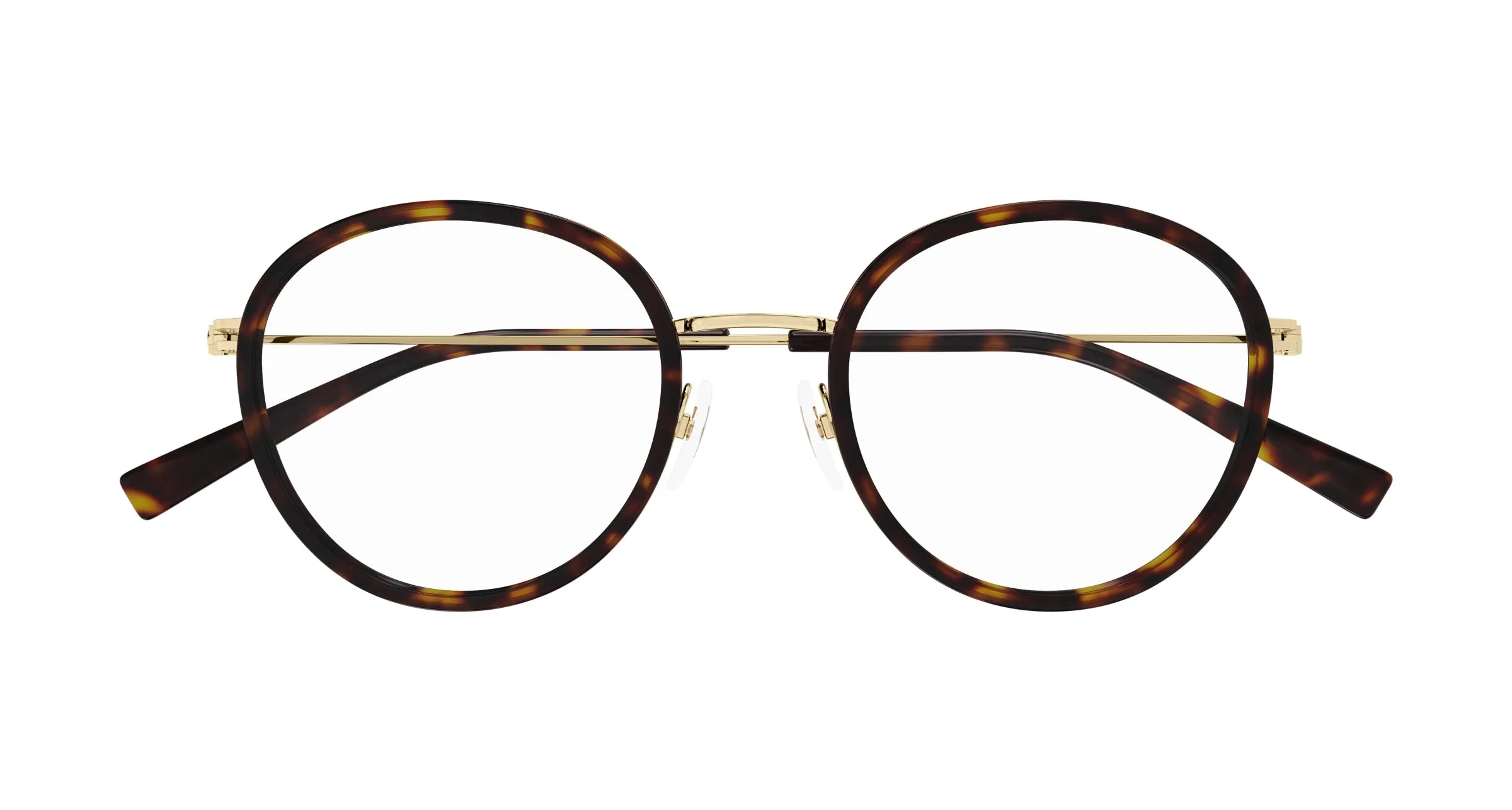 Gucci GG1851O 002 Montature da vista Iniettato Havana Trasparente Rotonda - immagine 2