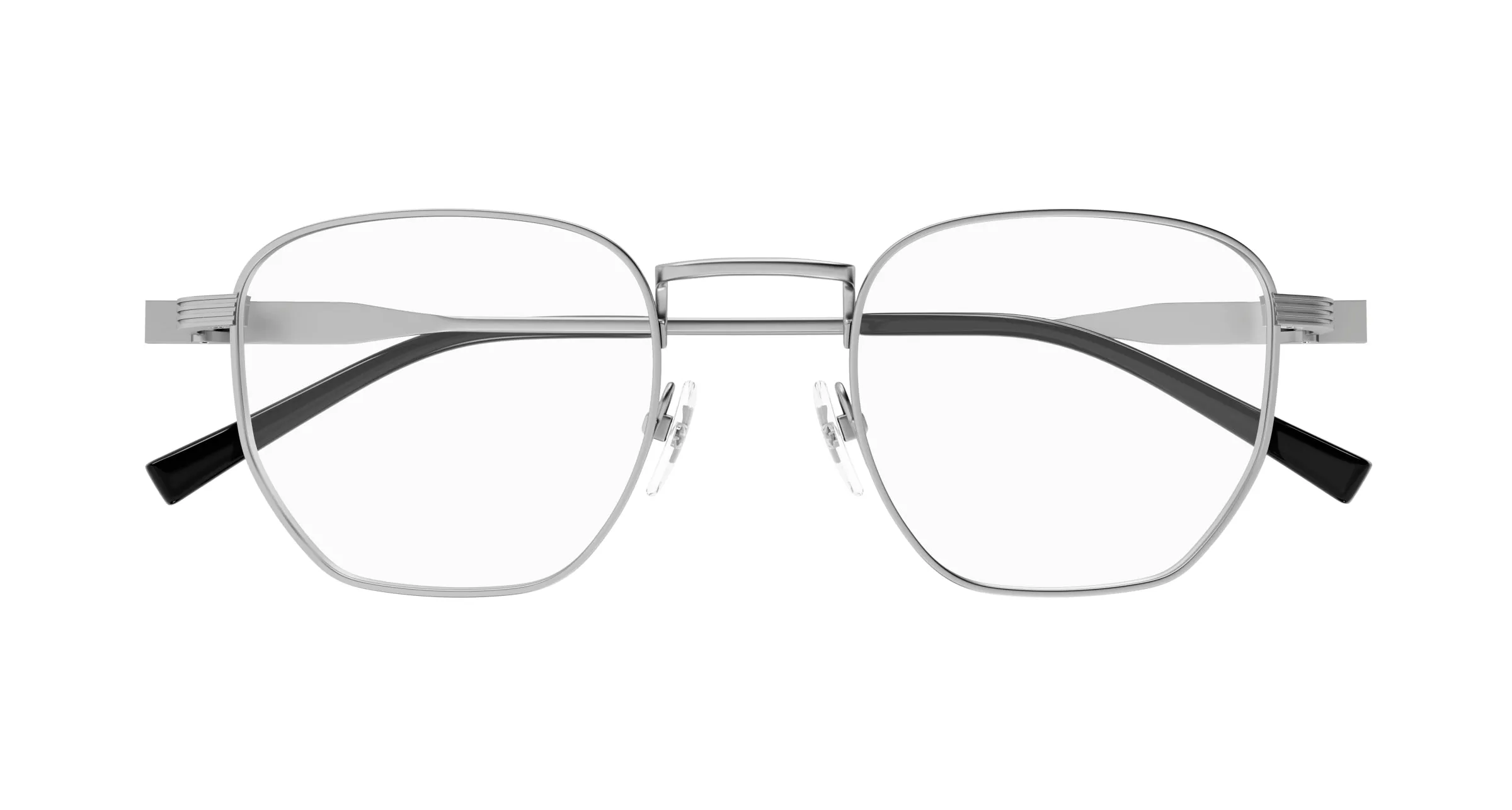 Gucci GG1878O 002 Montature da vista Metallo Rutenio Trasparente Squadrata - immagine 2