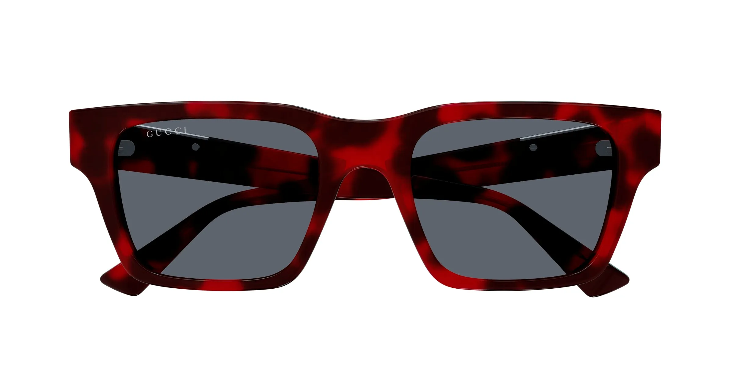Gucci GG1889S 003 Occhiali da sole Acetato Havana Grigio Squadrata - immagine 2