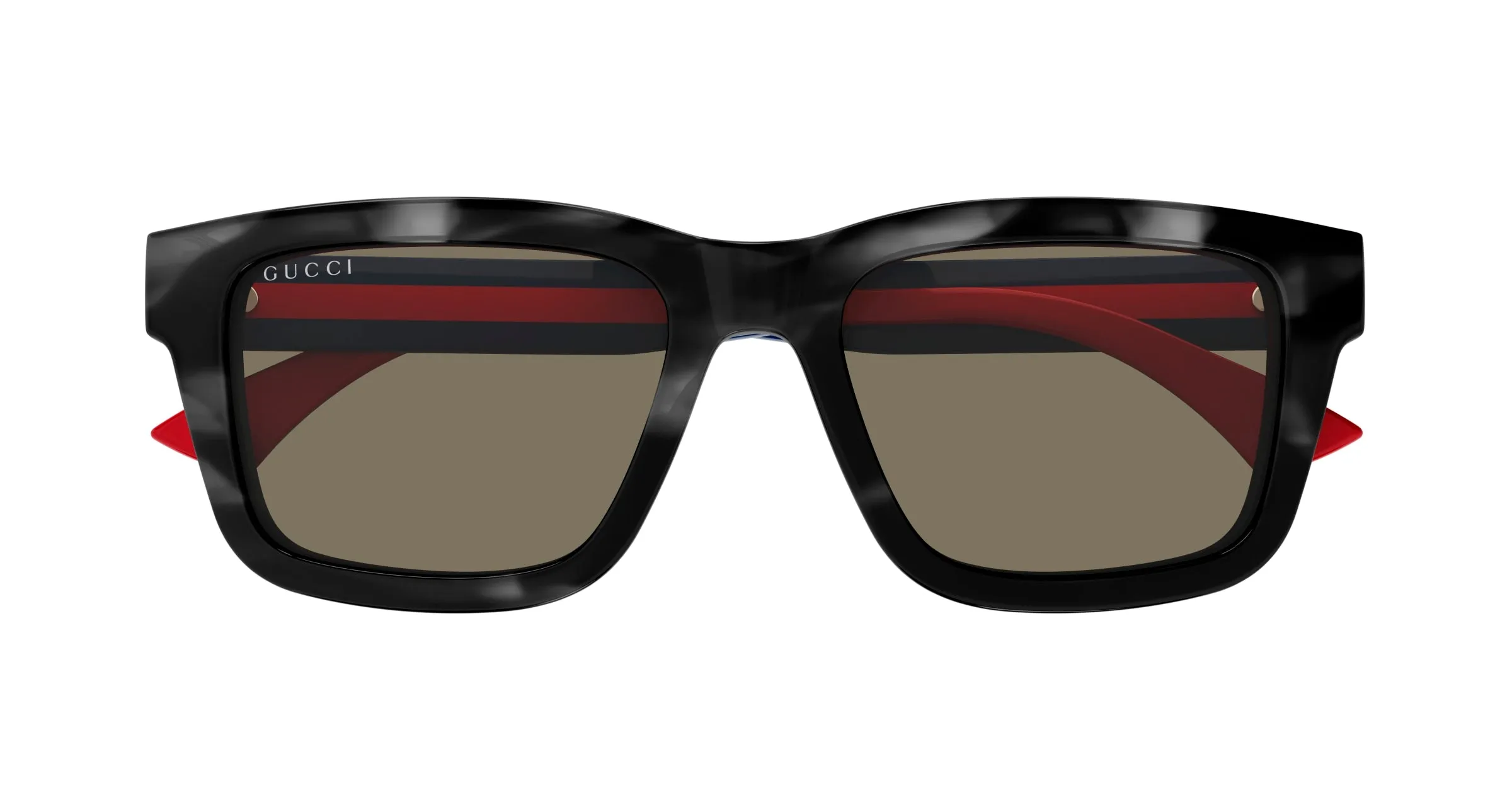 Gucci GG1869S 004 Occhiali da sole Acetato Havana Marrone Squadrata - immagine 2